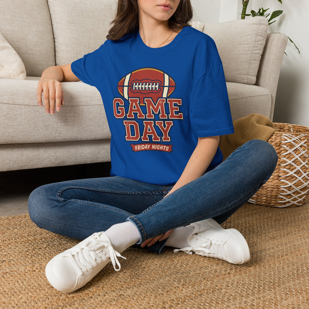 Game Day Football T-Shirt | Vintage Retro Football Fan Tee