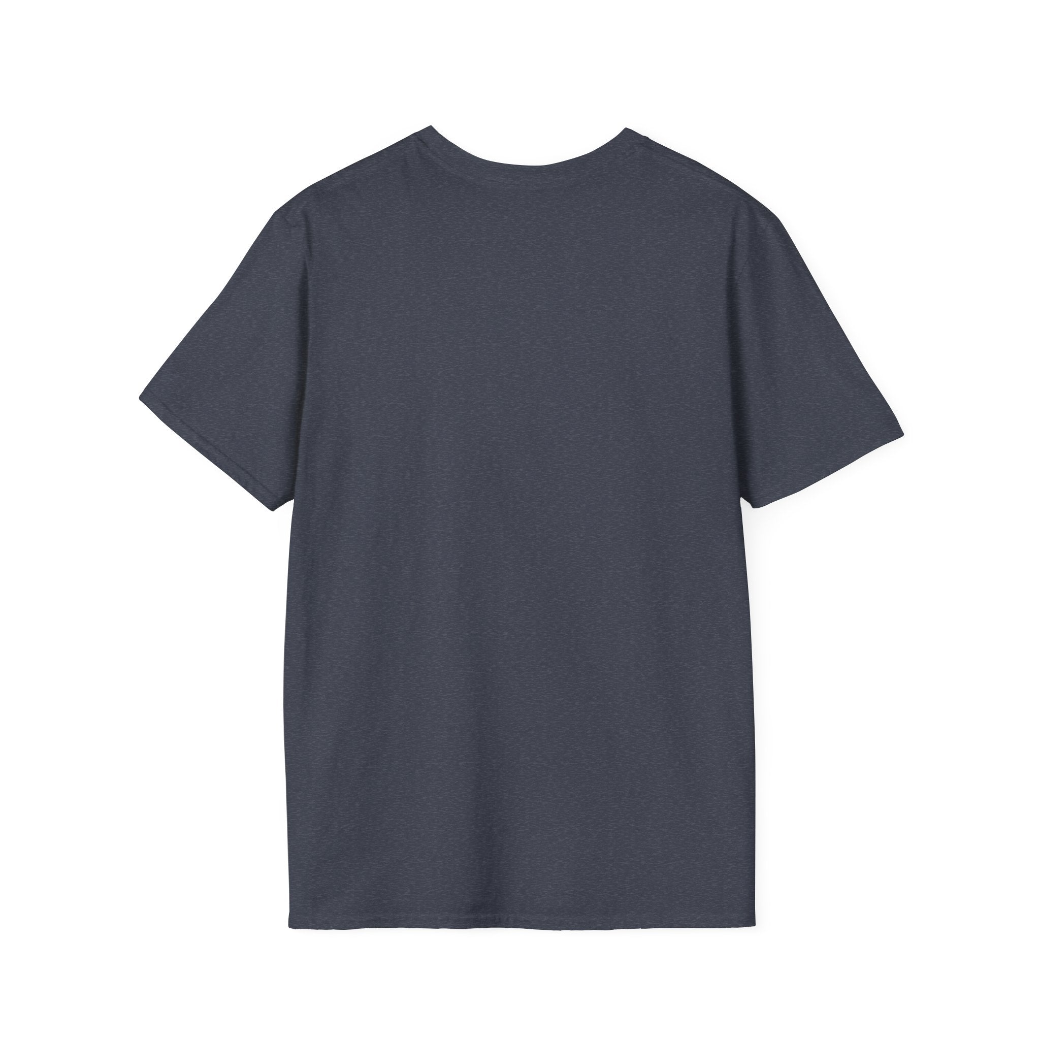 I Am North Dakota T-Shirt, dunkles meliertes Grau, Rundhalsausschnitt ohne Aufdruck