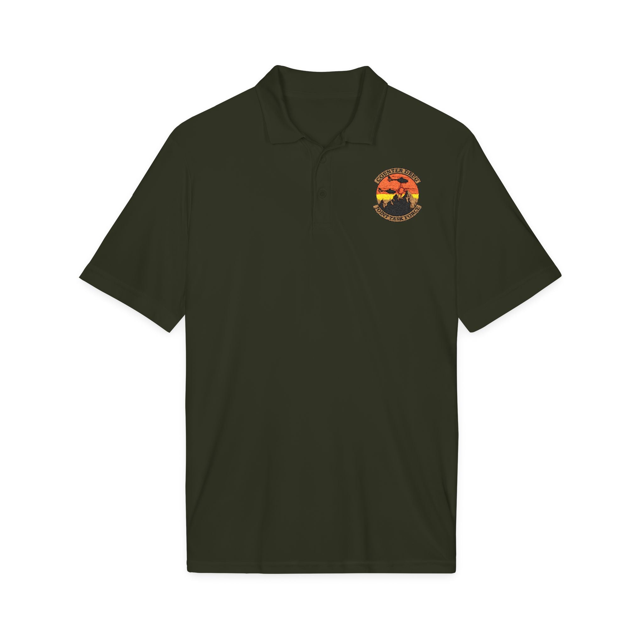 NM CDS - Sunset Surf Polo Shirt — Embroidered Logo 100% polyester