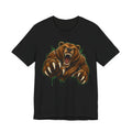 Roaring Grizzly Bear Tee | Fierce Claw Illustration, Wild Animal Graphic Shirt, Unisex Gift