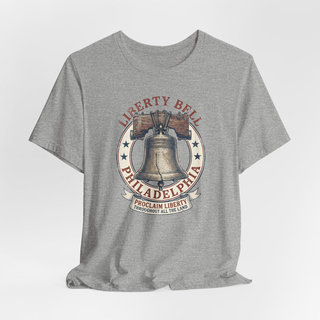 Liberty Bell Philadelphia T-Shirt | Vintage Patriotic Americana Tee