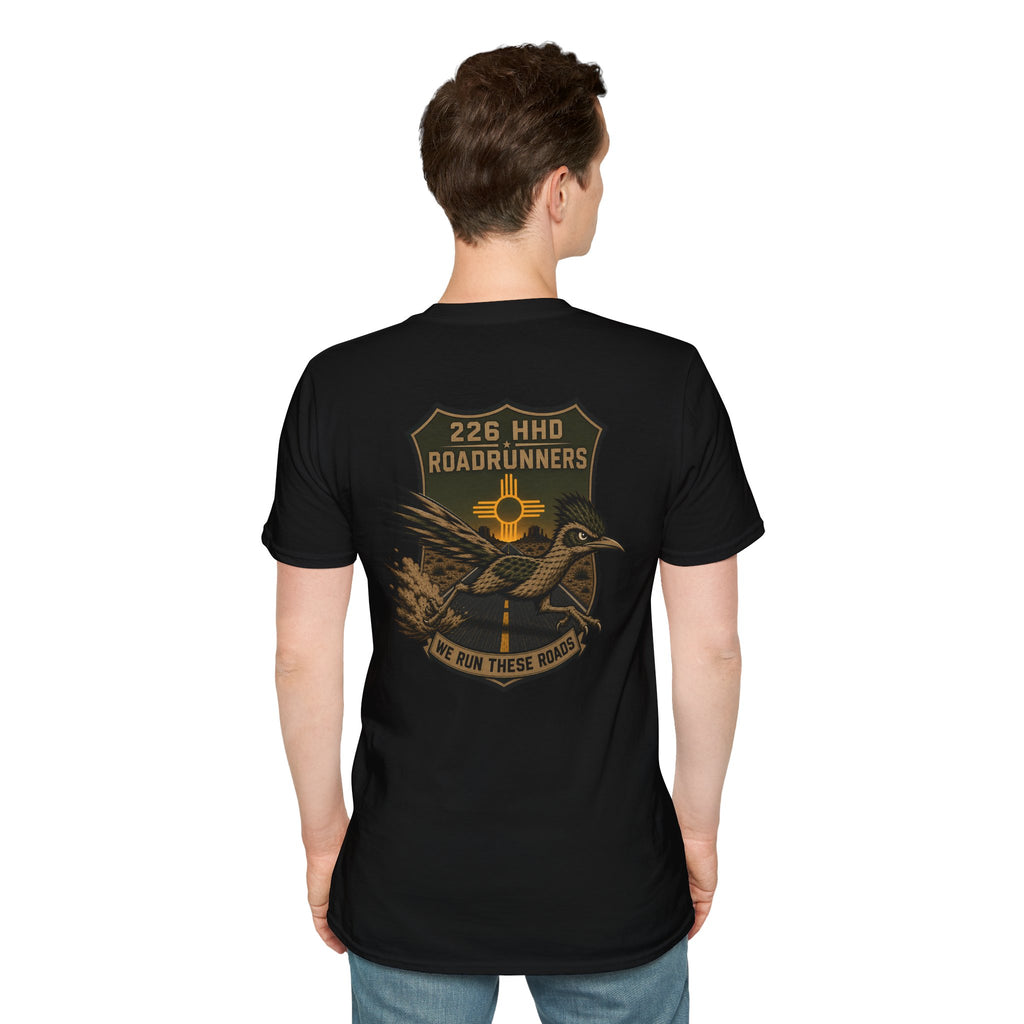 226HHD Roadrunners Tshirt - 100% Cotton Green or Black