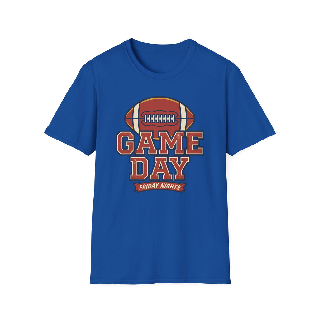 Game Day Football T-Shirt | Vintage Retro Football Fan Tee