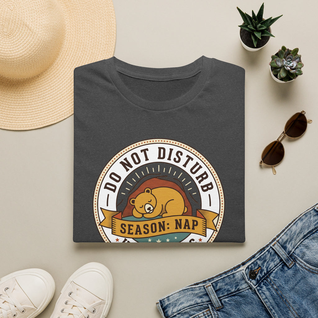 Do Not Disturb Season: Nap T-Shirt | Hibernating Bear Design
