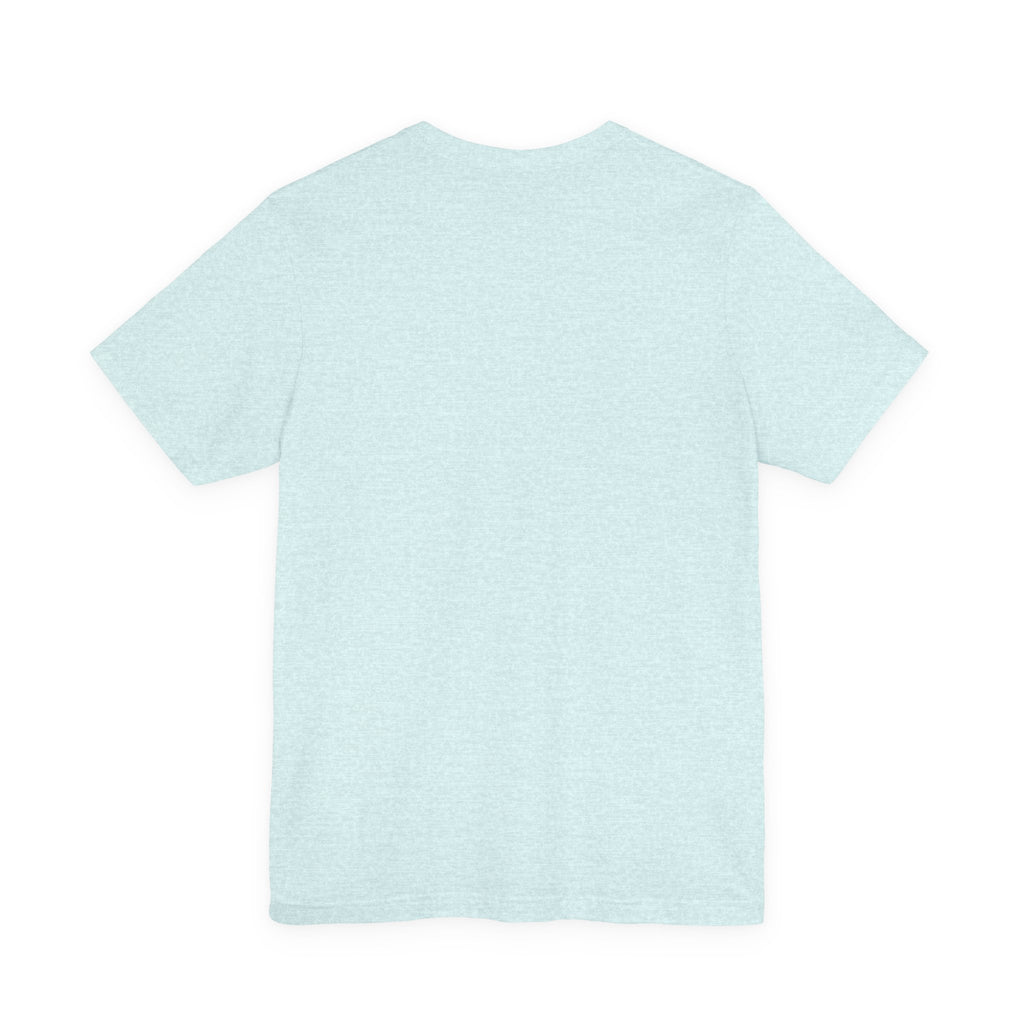 Light aqua t-shirt, plain back