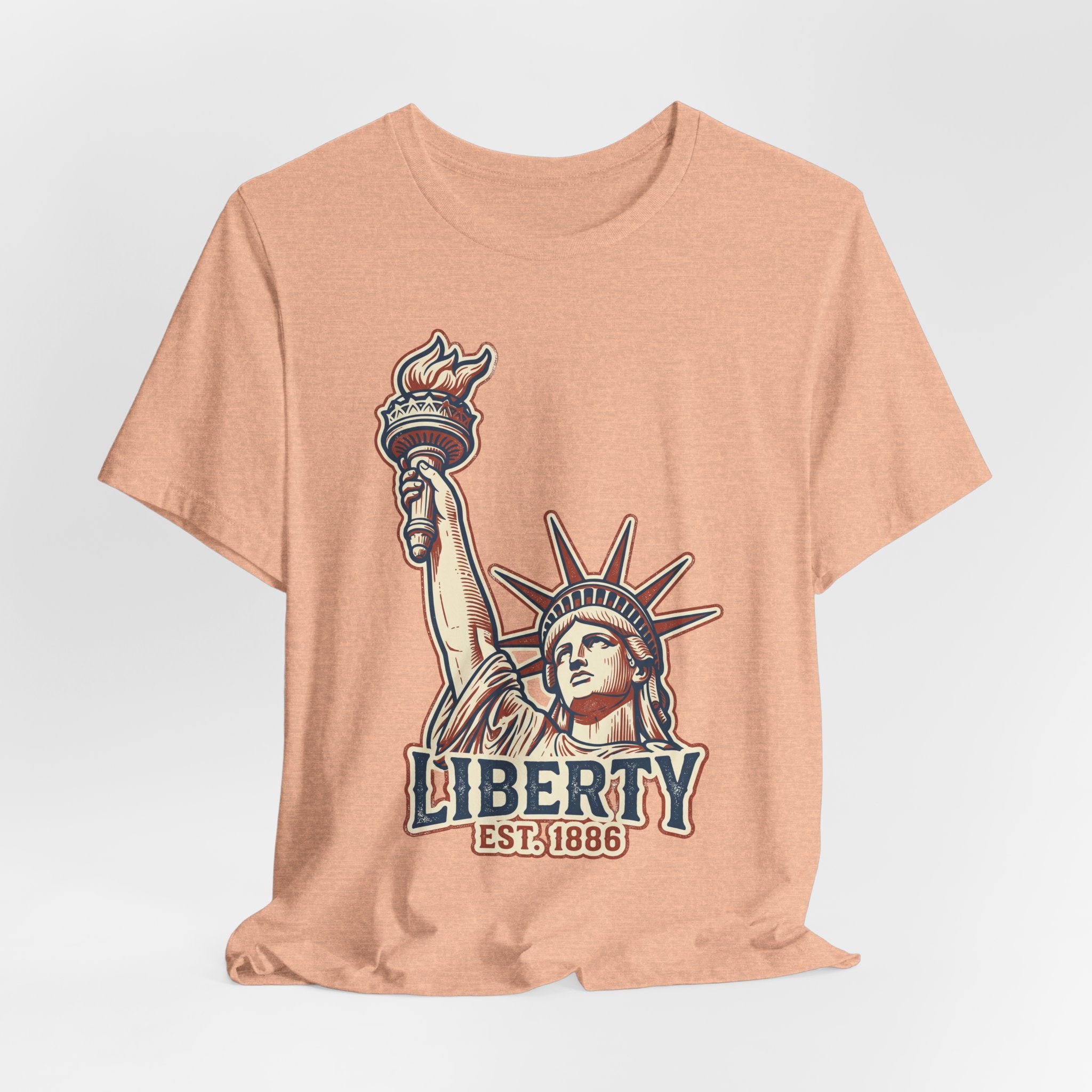 Liberty Statue Graphic Tee | Statue of Liberty Illustration, EST. 1886