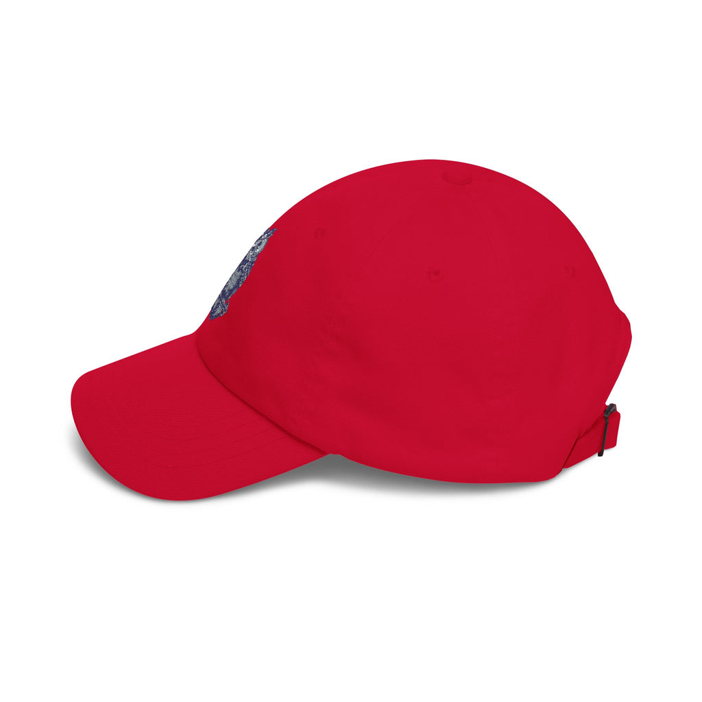 Embroidered Blue Owl Dad Cap – Classic Casual Baseball Hat