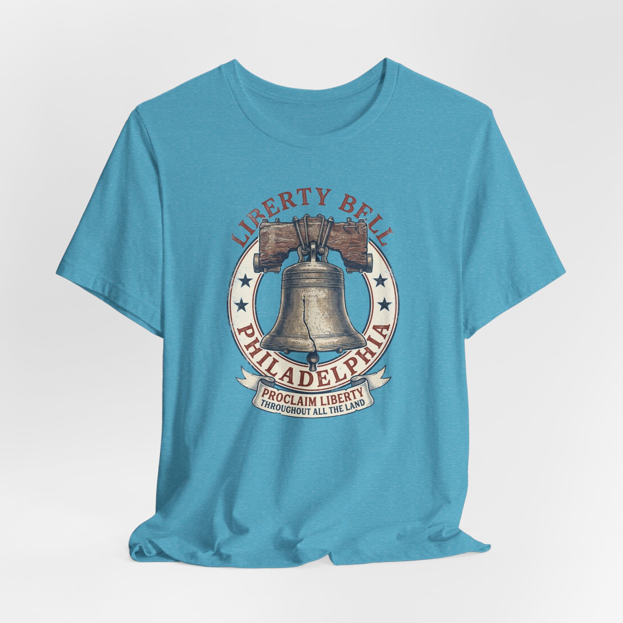 Liberty Bell Philadelphia T-Shirt | Vintage Patriotic Americana Tee