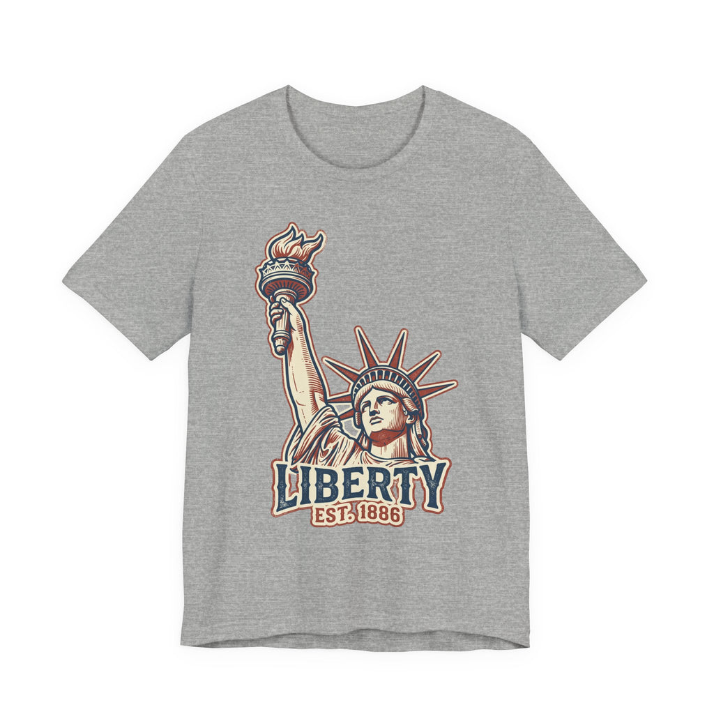 Liberty Statue Graphic Tee | Statue of Liberty Illustration, EST. 1886