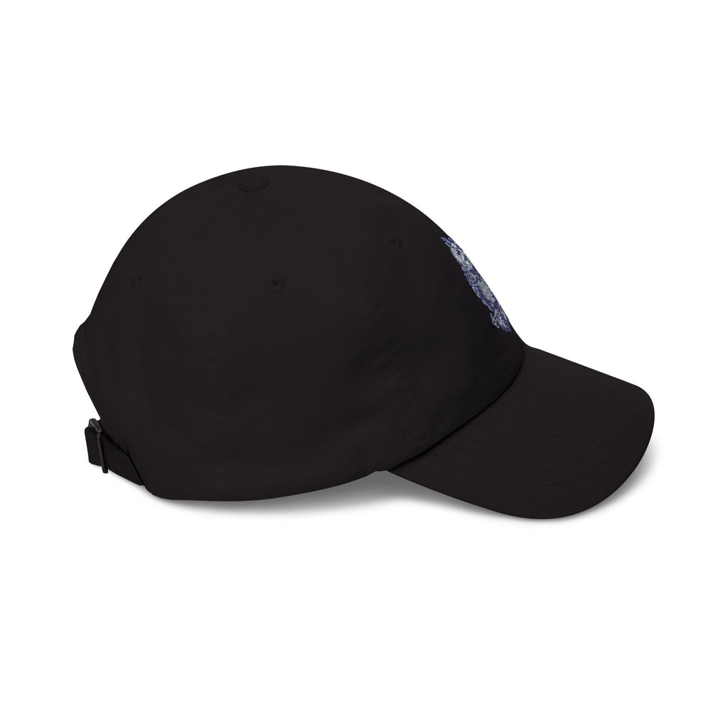 Embroidered Blue Owl Dad Cap – Classic Casual Baseball Hat