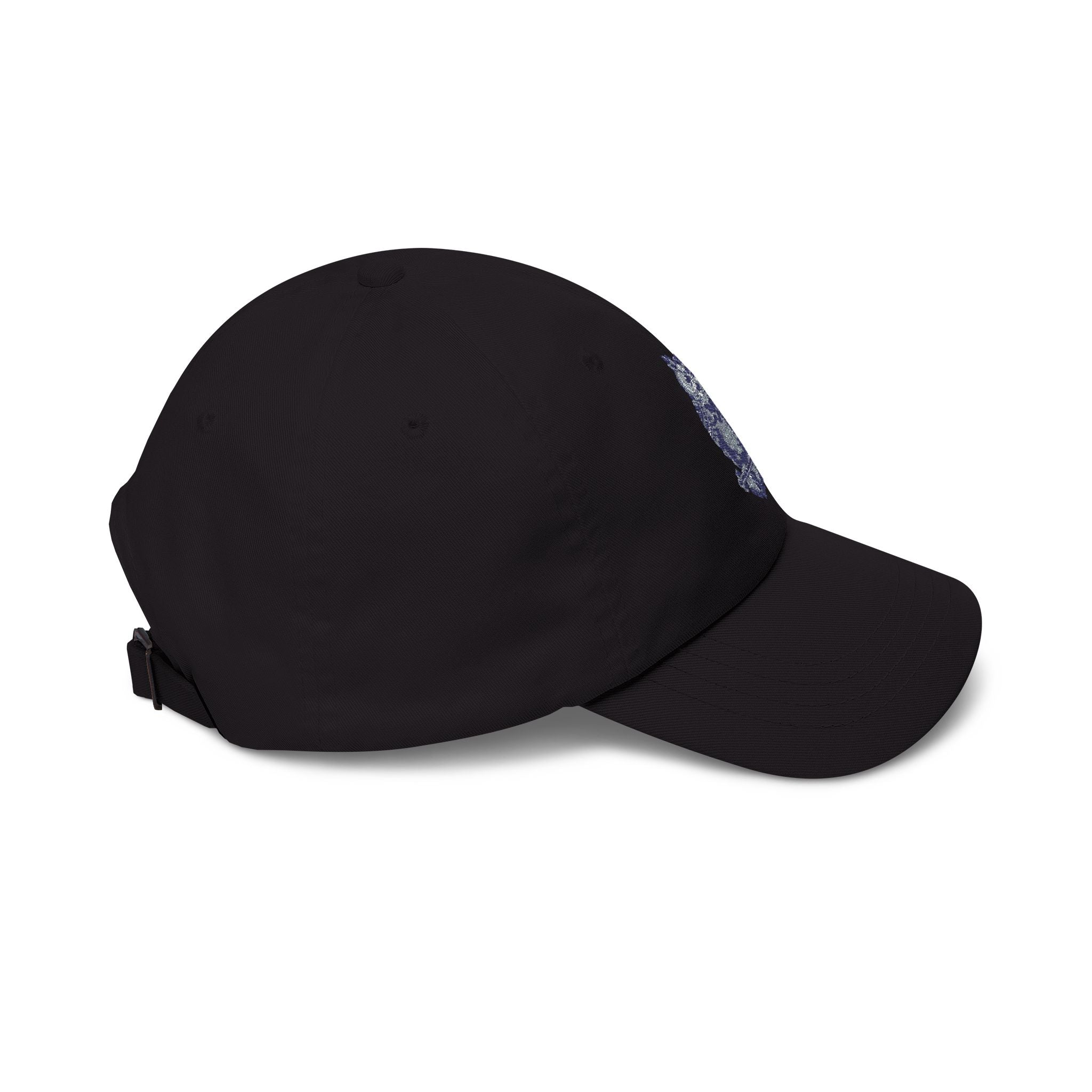 Embroidered Blue Owl Dad Cap – Classic Casual Baseball Hat