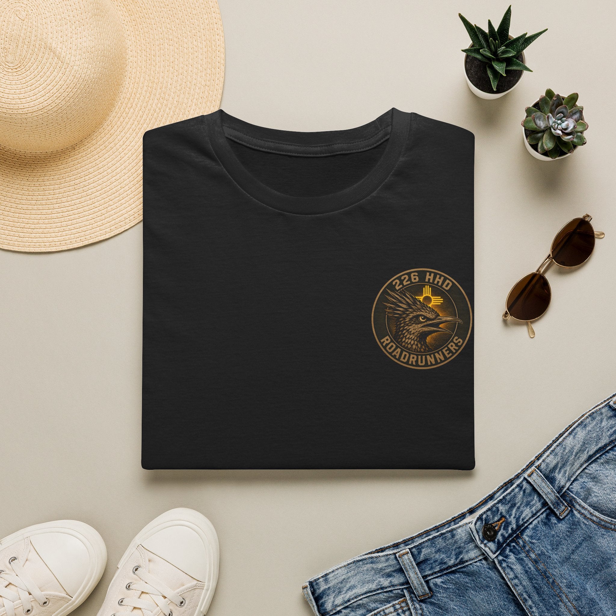 226HHD Roadrunners Tshirt - 100% Cotton Green or Black