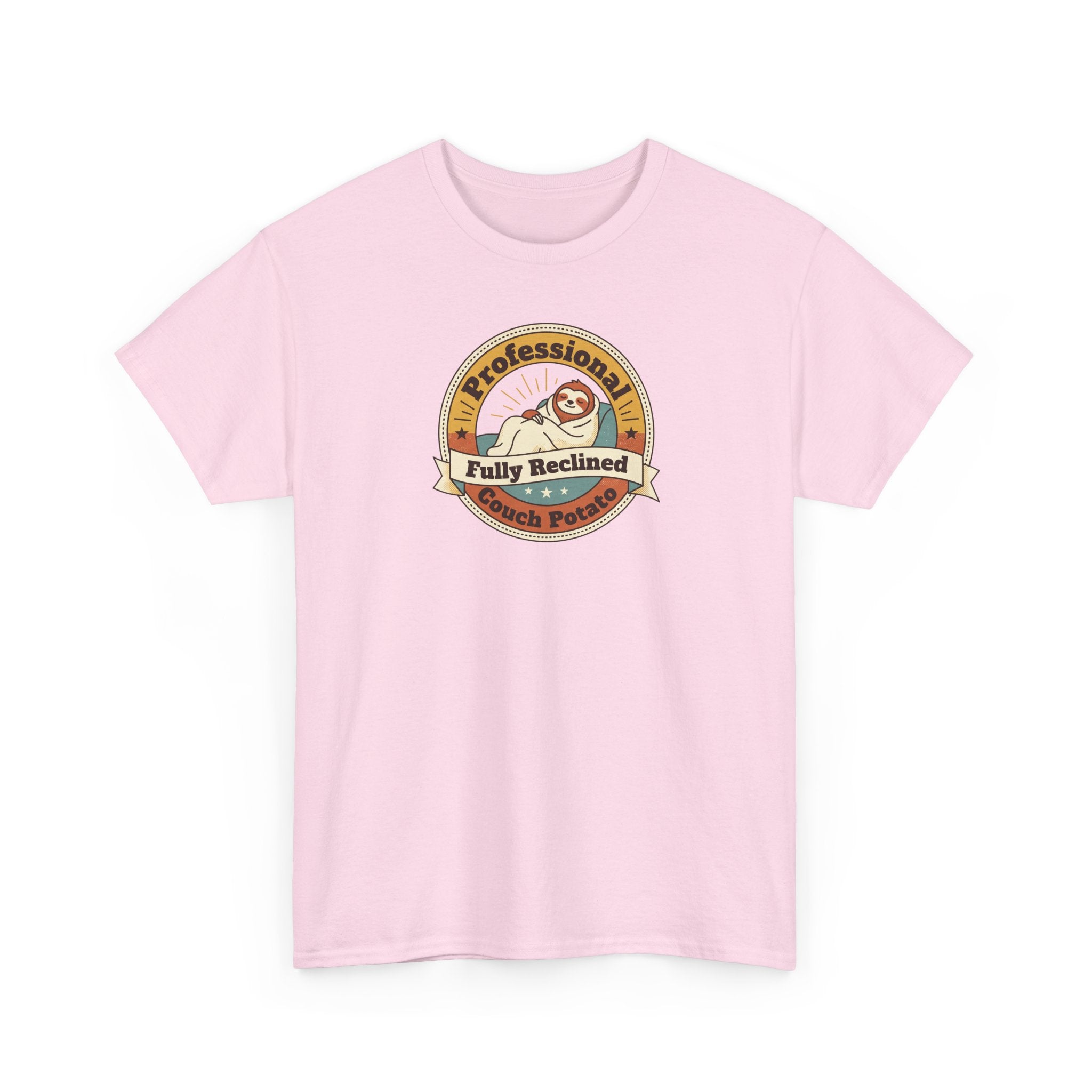 Professional Nap Club T-Shirt | Funny Couch Potato Sloth Graphic Tee