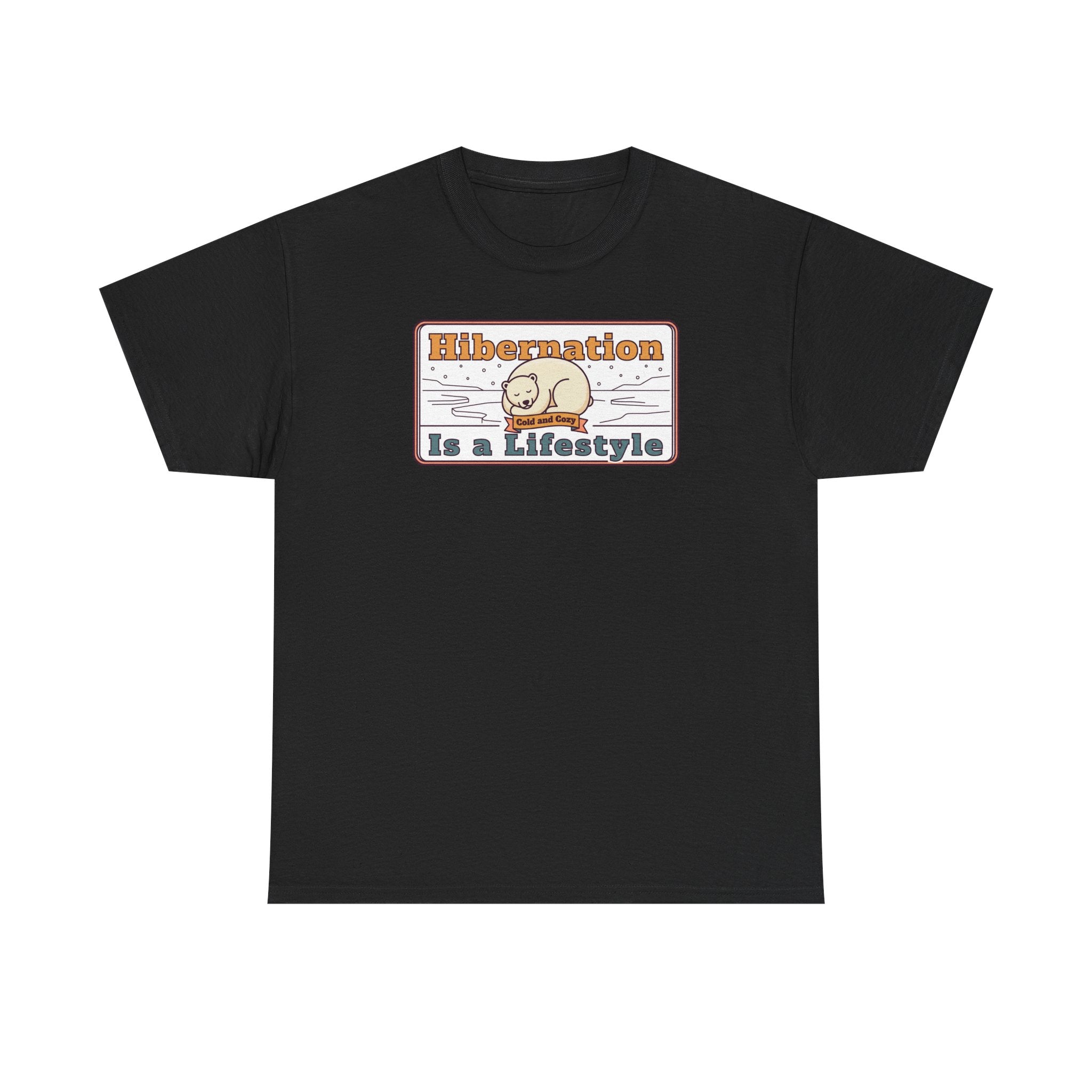 Hibernation Is a Lifestyle T-Shirt | Sloth Nap Illustration