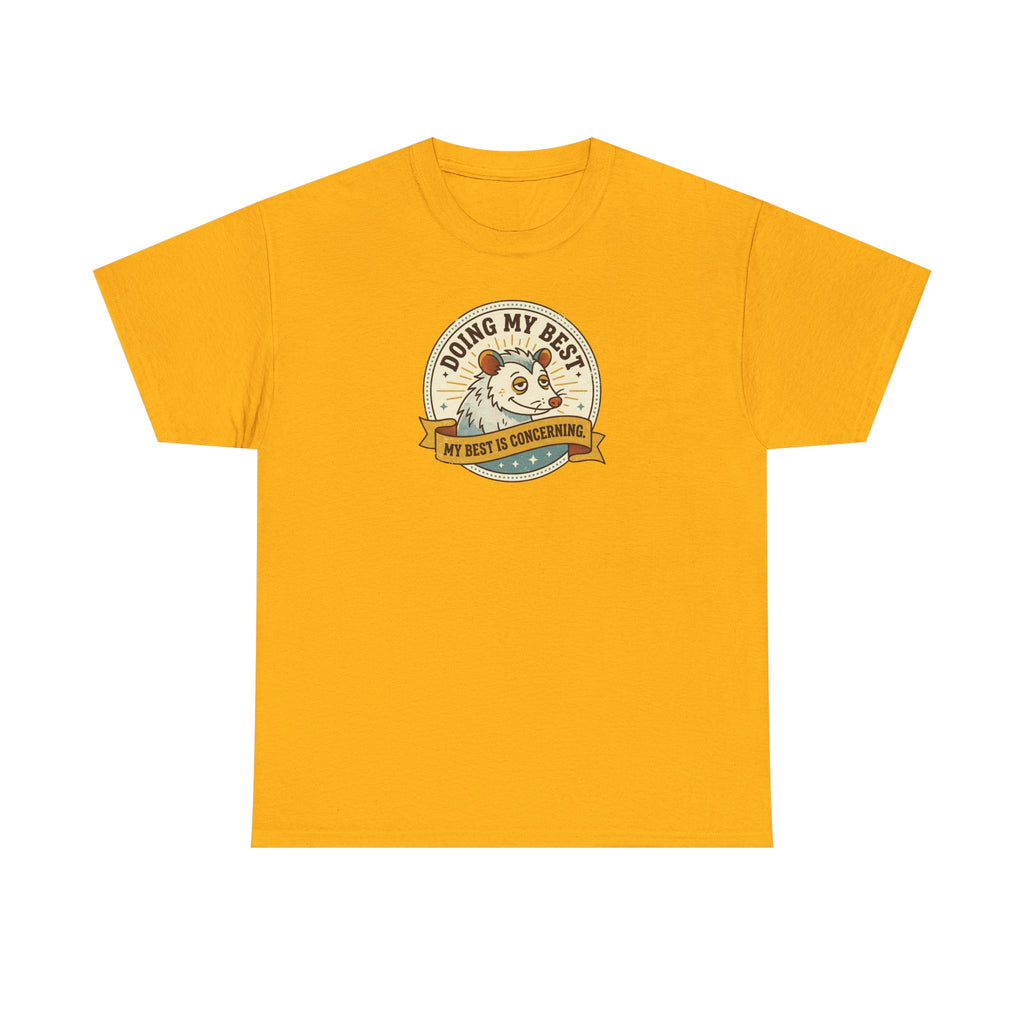 Doing My Best Sloth T-Shirt | Funny Sloth Lover Tee | Retro Animal Humor Shirt | Gift for Slow Days