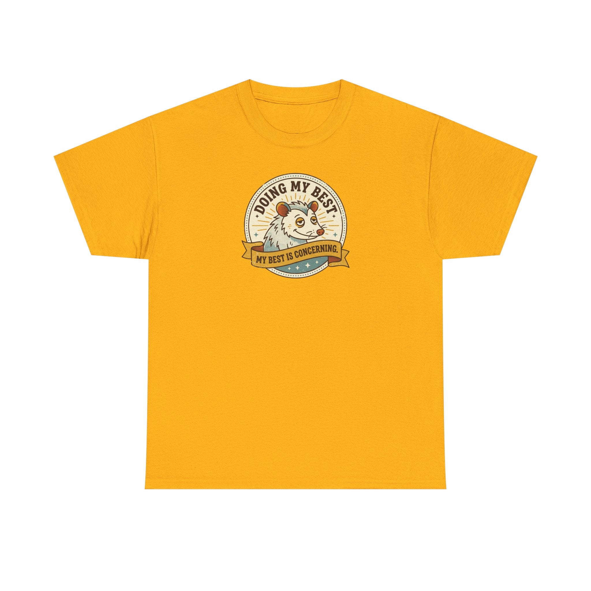 Doing My Best Sloth T-Shirt | Funny Sloth Lover Tee | Retro Animal Humor Shirt | Gift for Slow Days