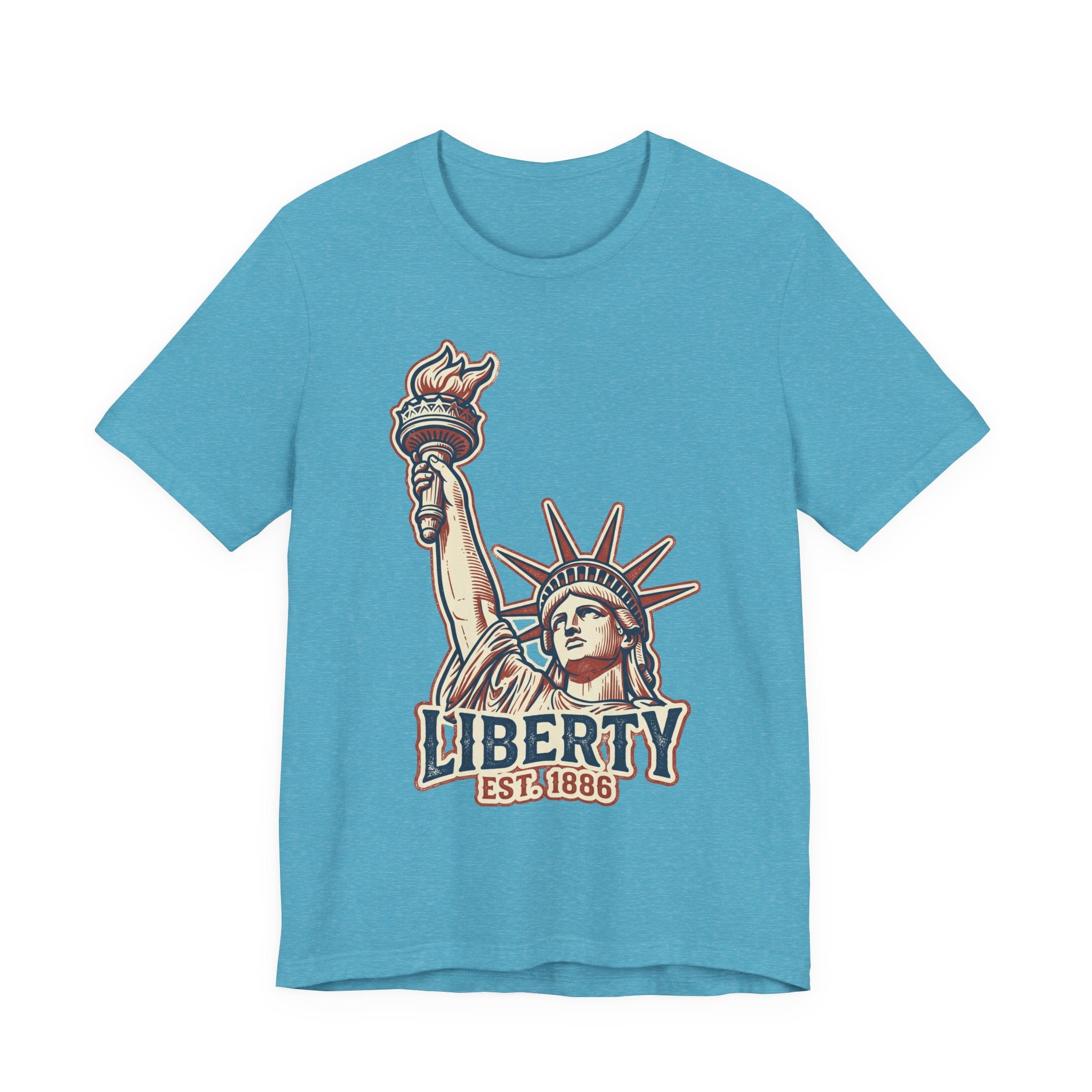 Liberty Statue Graphic Tee | Statue of Liberty Illustration, EST. 1886