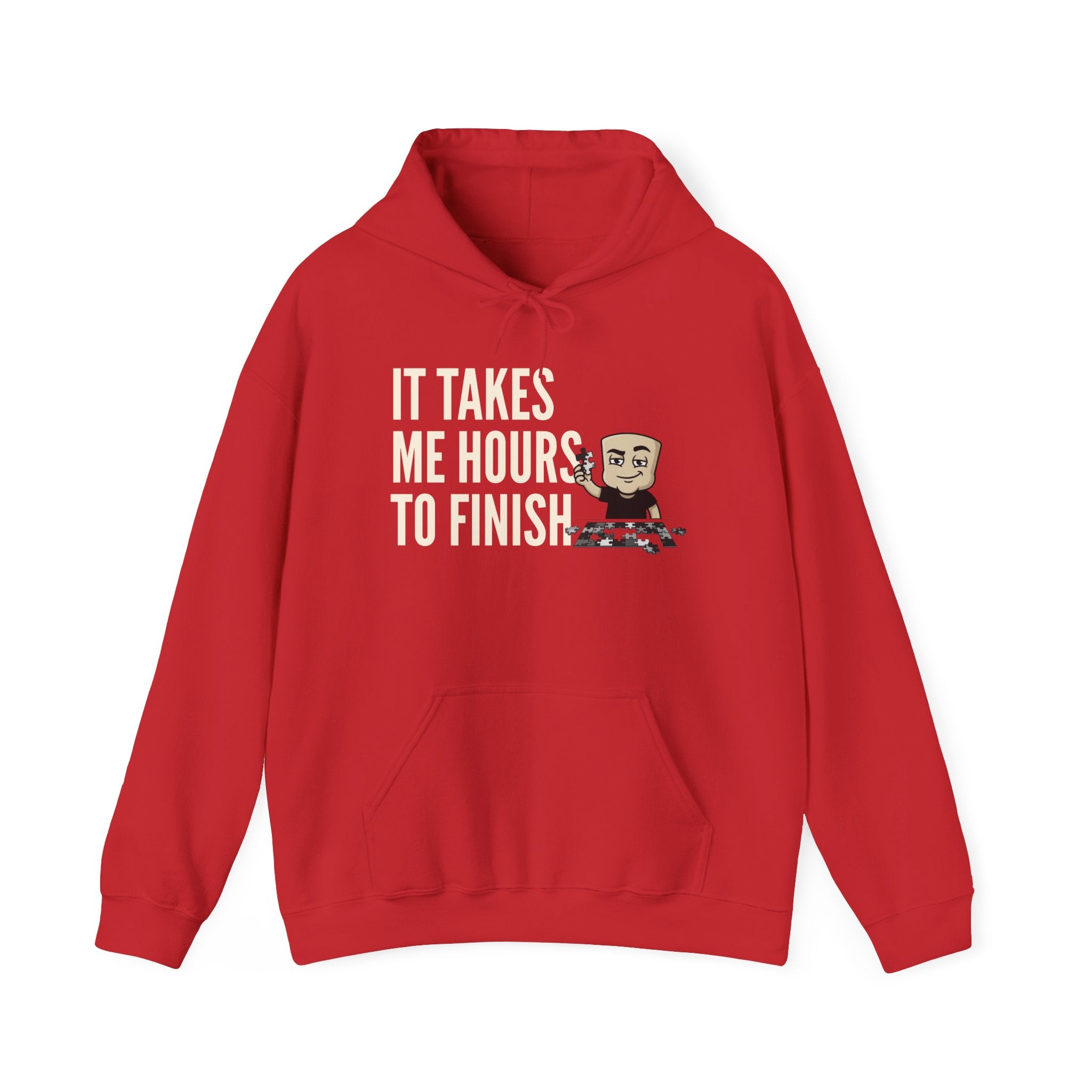 It Takes Me Hours To Finish Hoodie | Funny Chess Gift Adult Humor Naughty Graphic Sweatshirt