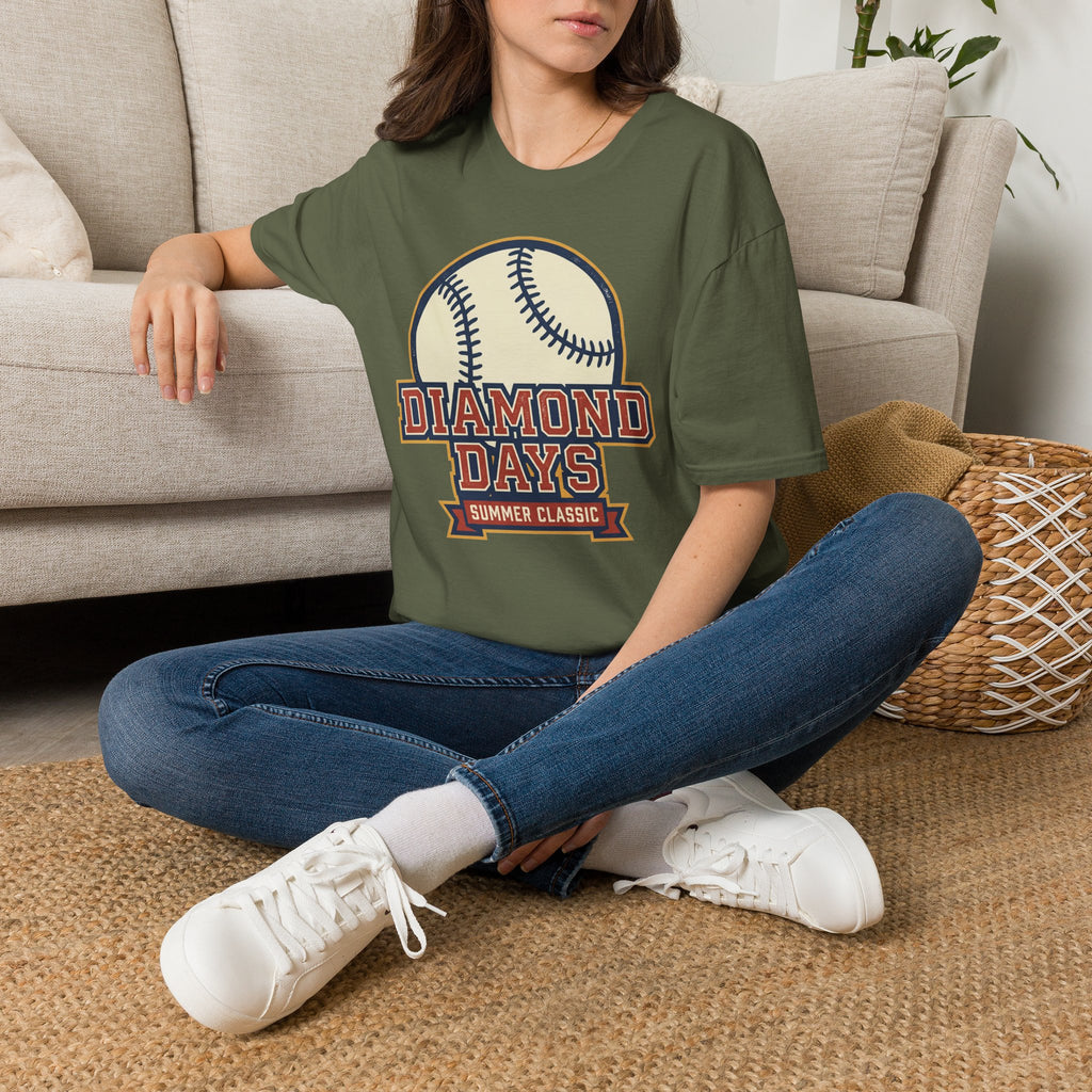 Vintage Baseball T-Shirt | Retro Softball Diamond Graphic Tee