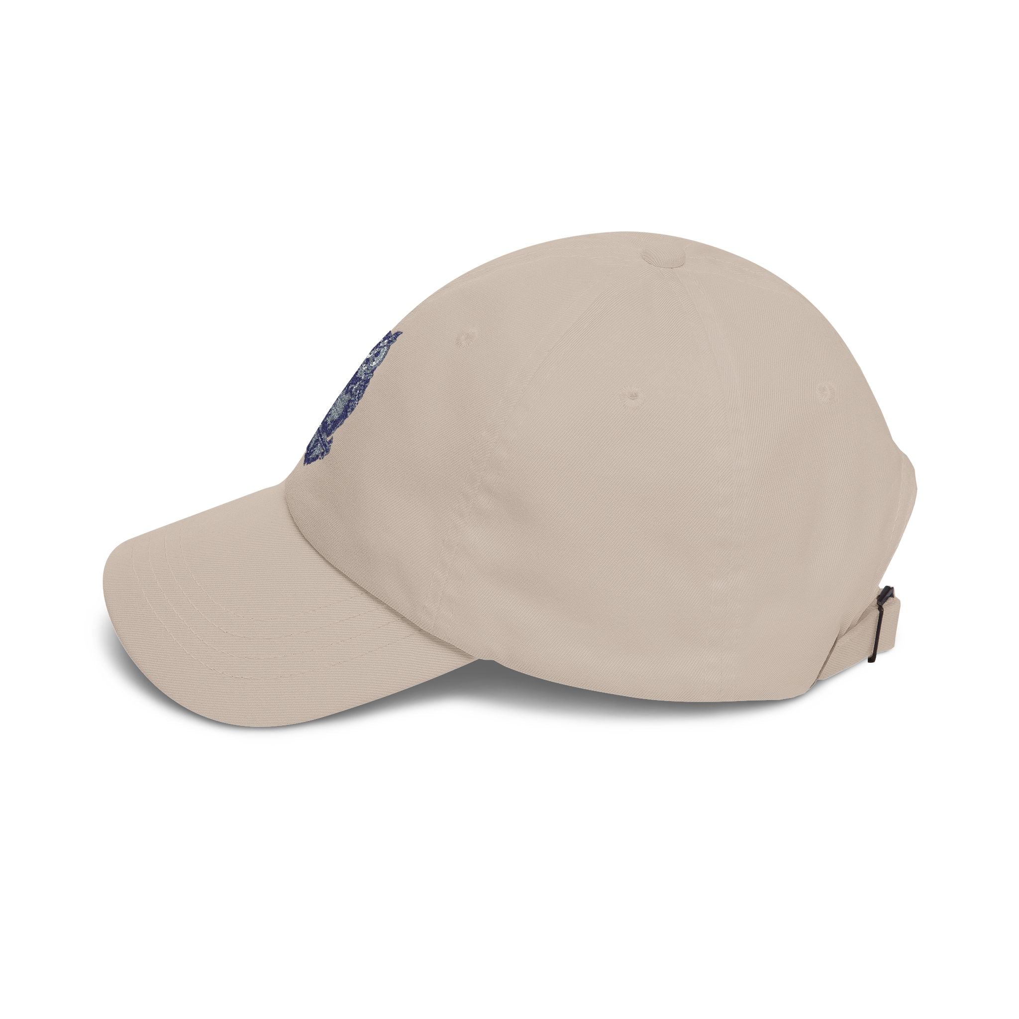 Embroidered Blue Owl Dad Cap – Classic Casual Baseball Hat