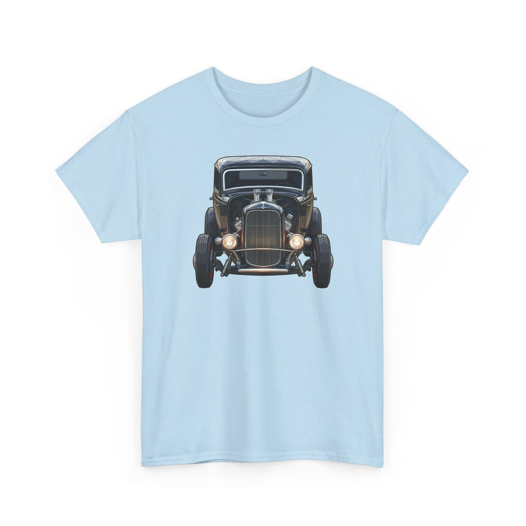 Vintage Hot Rod Front and Rear Tee | Classic Car Graphic Shirt