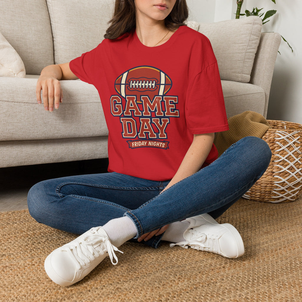 Game Day Football T-Shirt | Vintage Retro Football Fan Tee