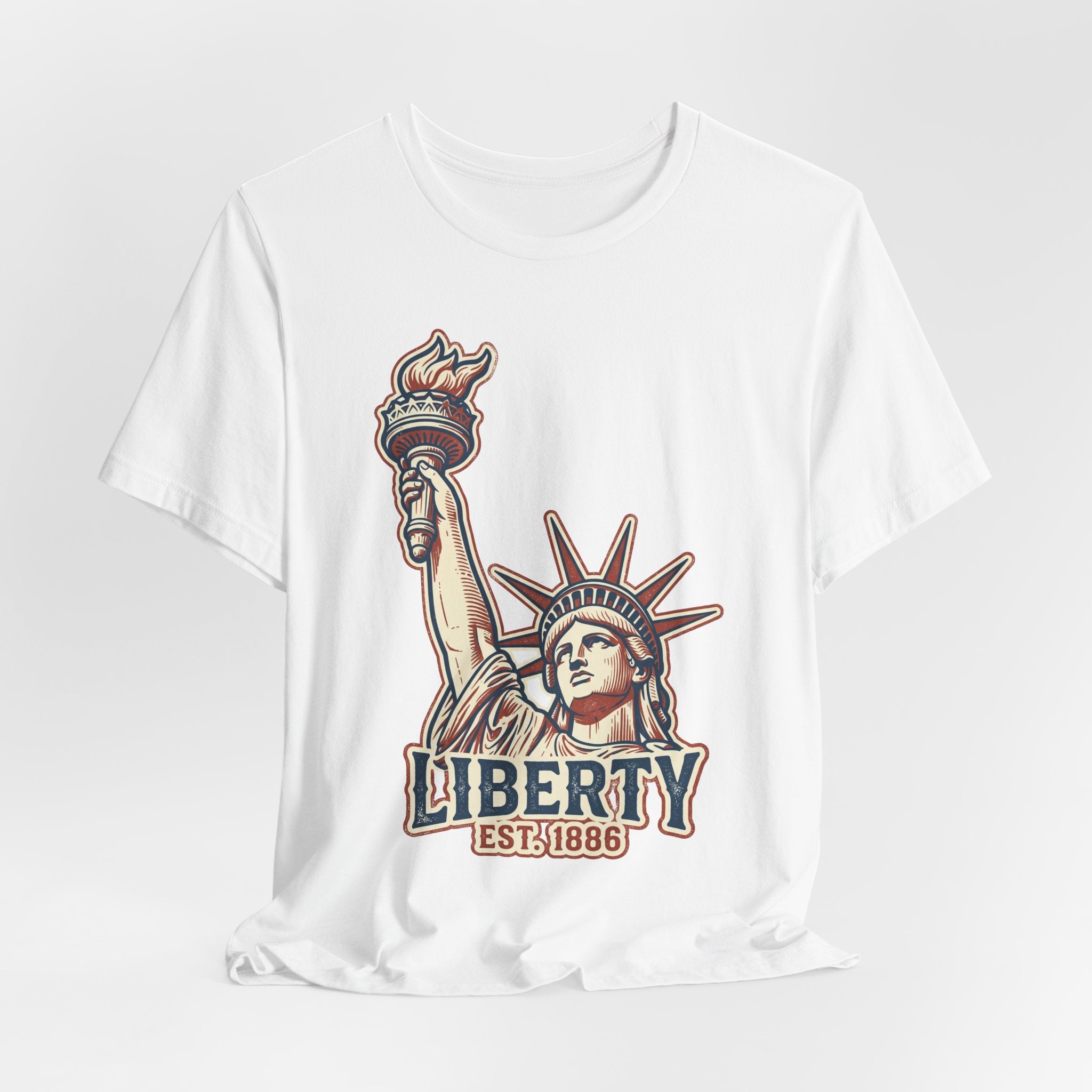 Liberty Statue Graphic Tee | Statue of Liberty Illustration, EST. 1886