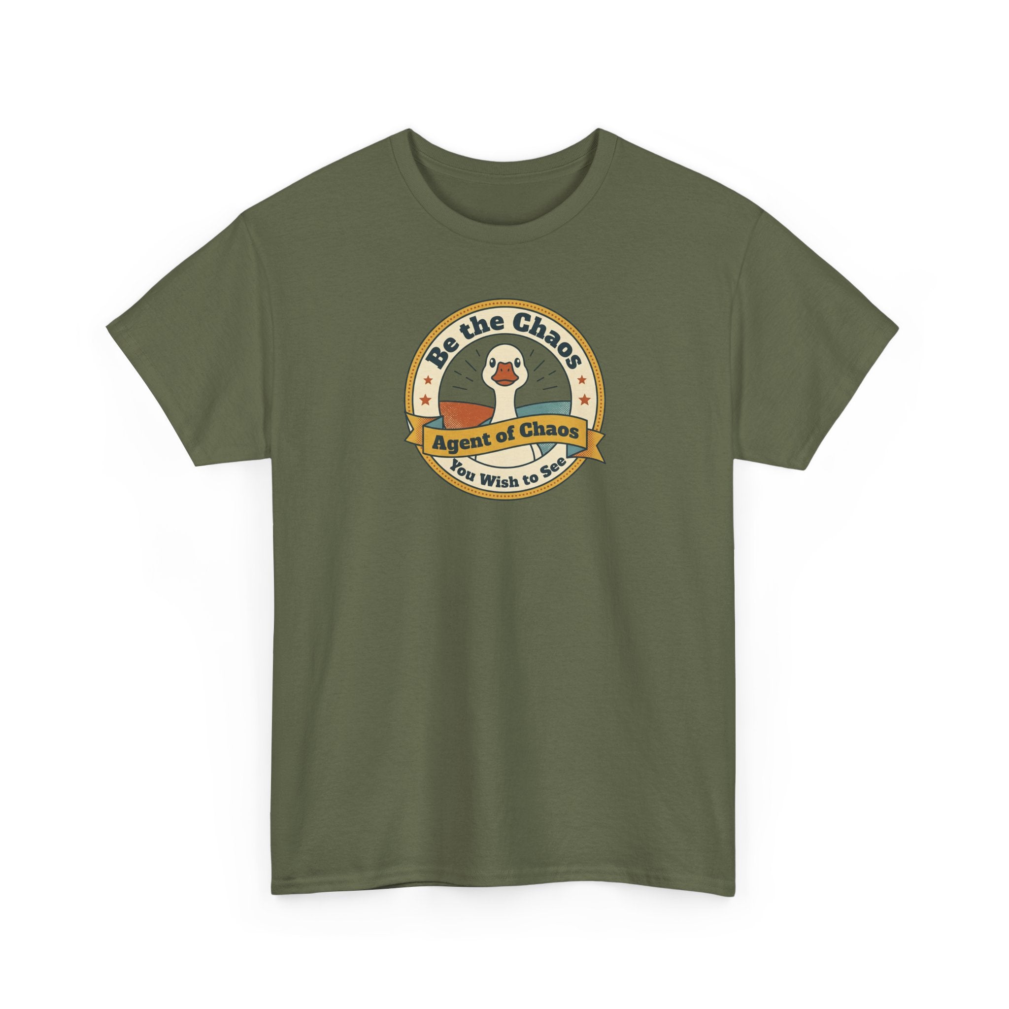 Be the Chaos Agent of Chaos T-Shirt | Cute Duck Emblem