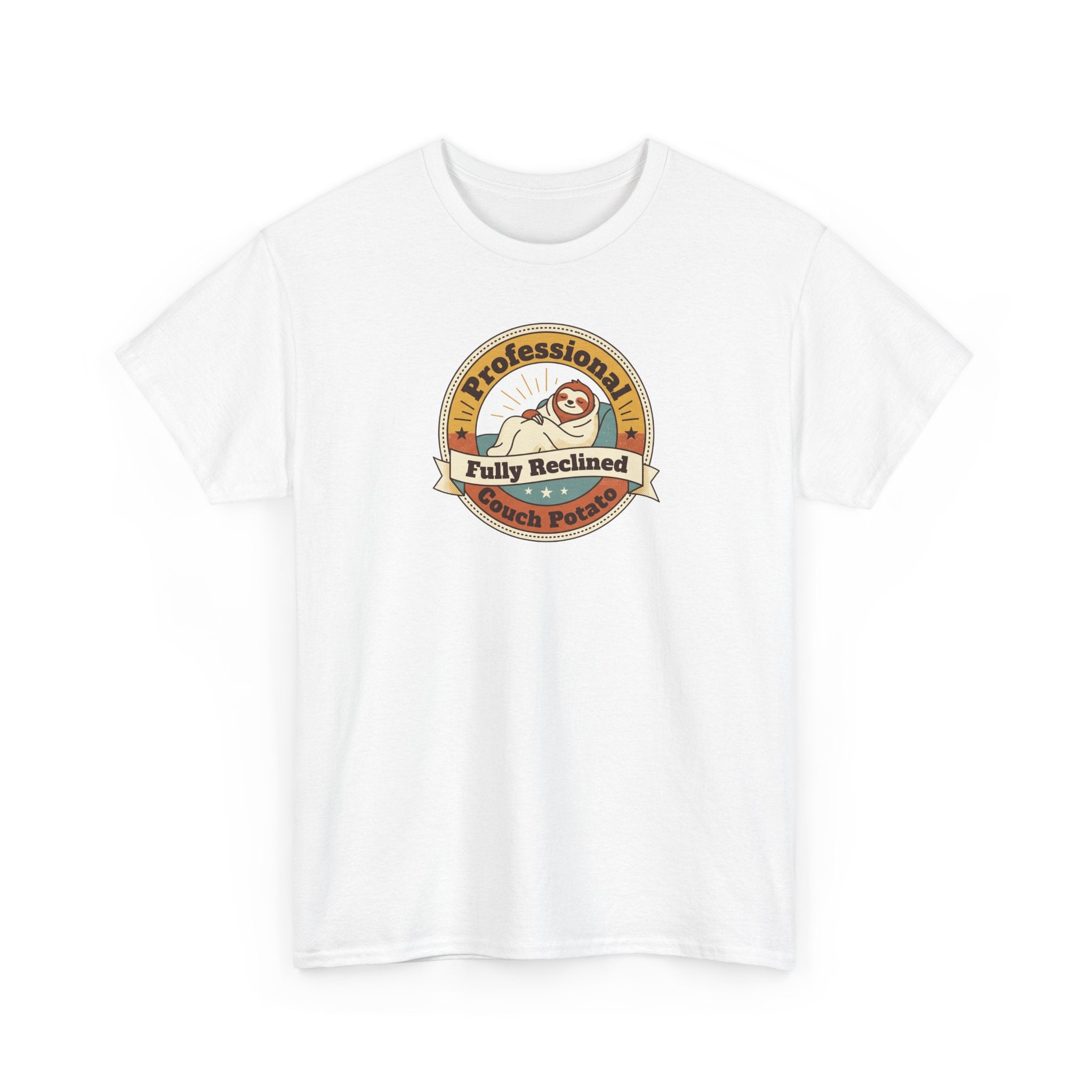 Professional Nap Club T-Shirt | Funny Couch Potato Sloth Graphic Tee
