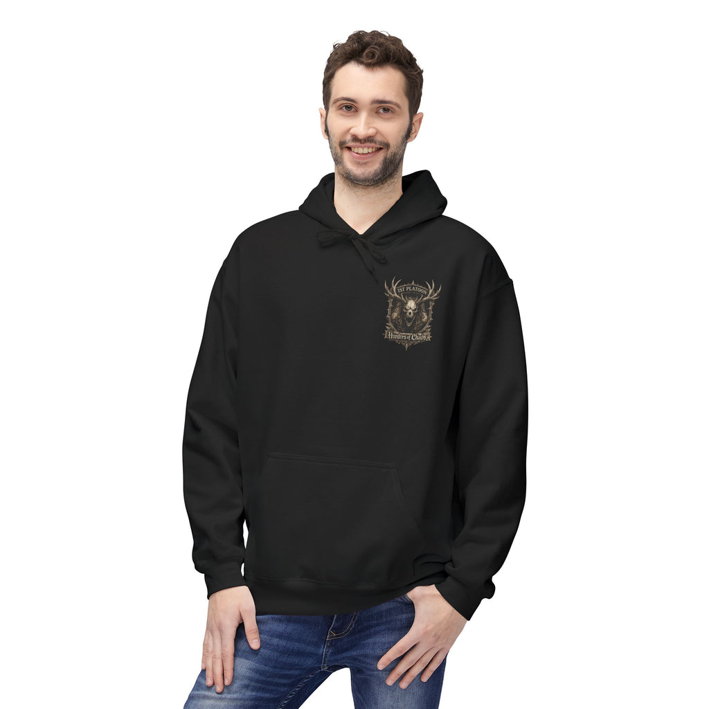 324th MP CO - 1st PLT Hunters of Chaos - Midweight Hoodie 80% cotton / 20% polyester