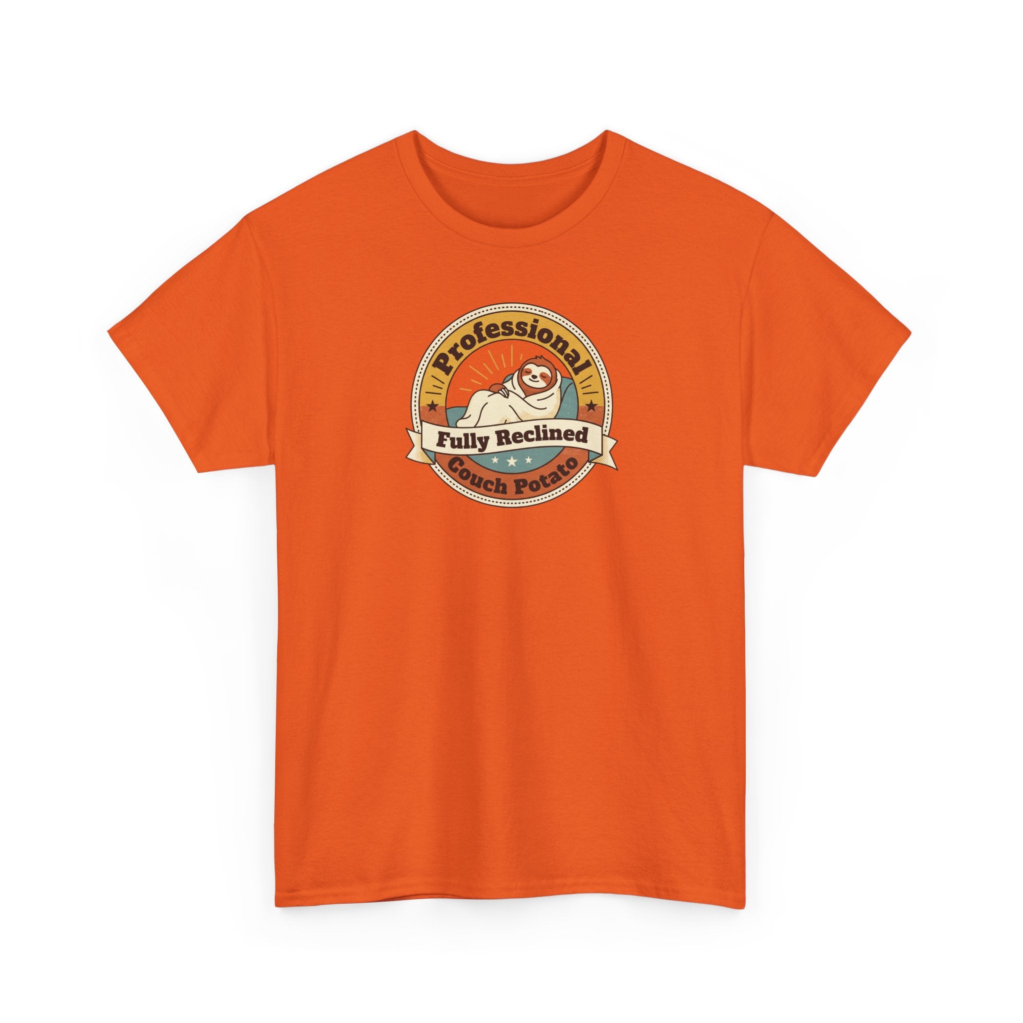 Professional Nap Club T-Shirt | Funny Couch Potato Sloth Graphic Tee