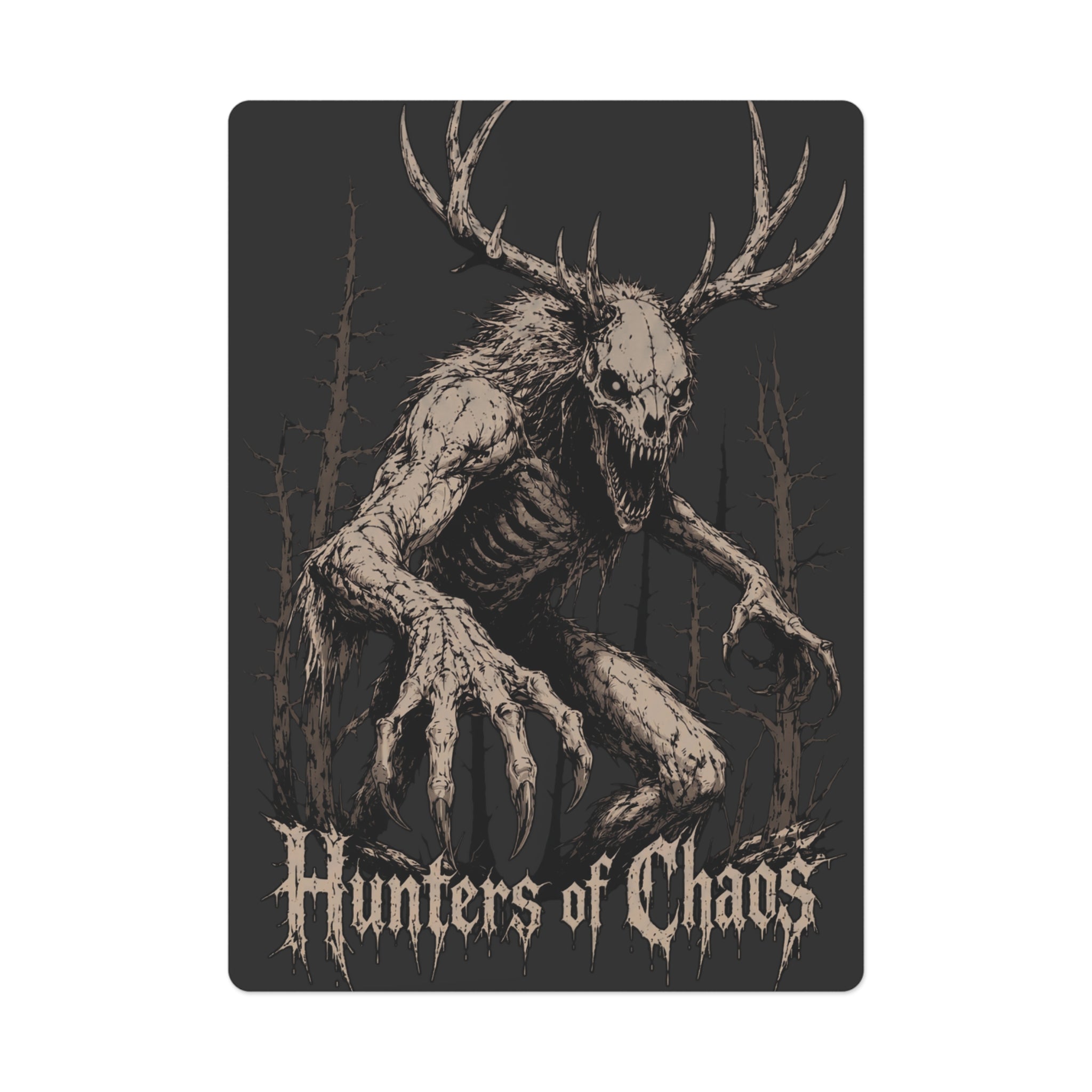 324th MP Co - 1st PLT Hunters of Chaos - Poker Cards