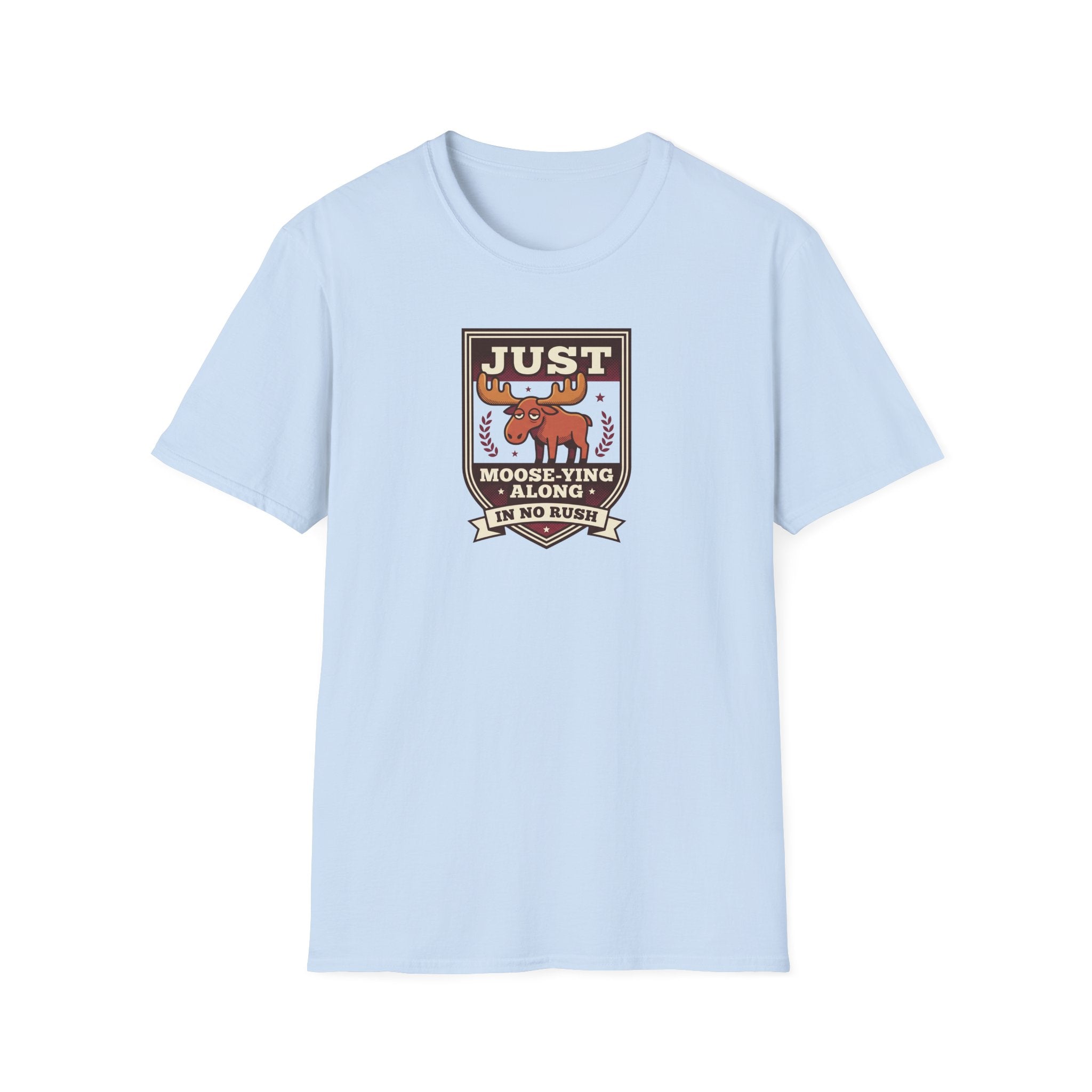 Just Moose-ying Along shirt | Moose graphic tee, Woodland humor
