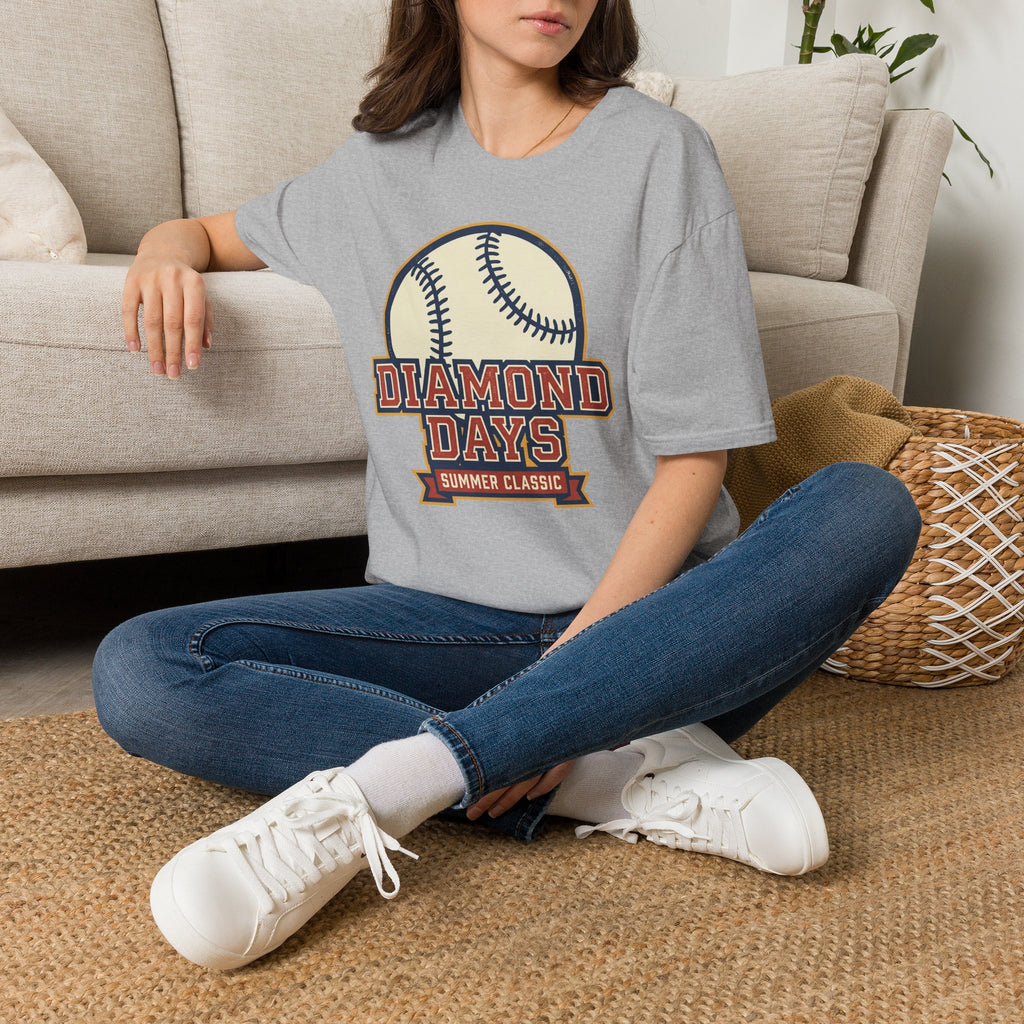 Vintage Baseball T-Shirt | Retro Softball Diamond Graphic Tee