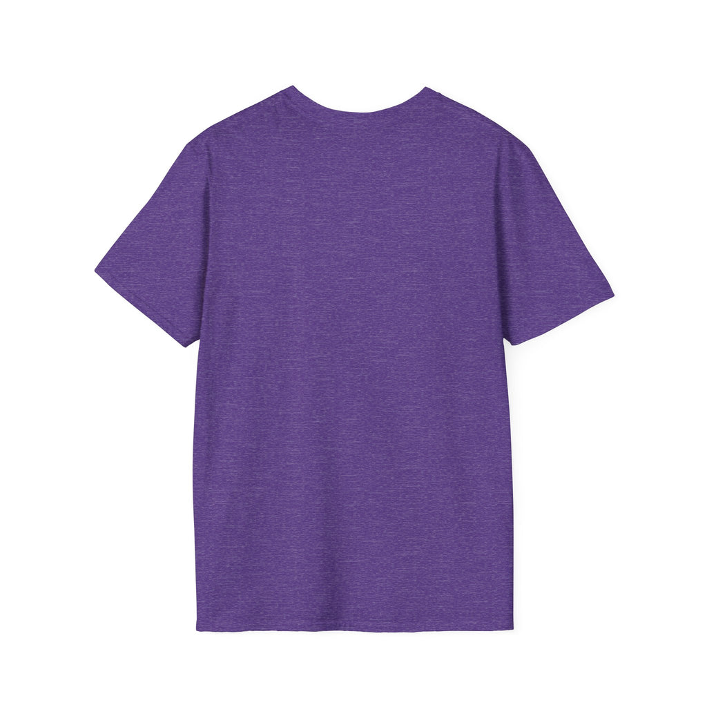 I Am Georgia T-shirt, heather purple, plain crew neck front