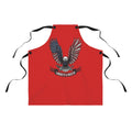 Liberty or Death Eagle Apron | Patriotic American Flag Grilling Apron | Bold USA Kitchen Apron | Red Cooking Gift Apron