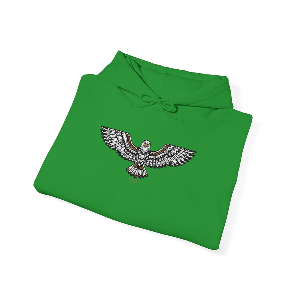 Rhinestone Eagle Hoodie | Sparkle Bird Chest Design, Unisex Embellished Sweatshirt, Eagle Gift Pullover