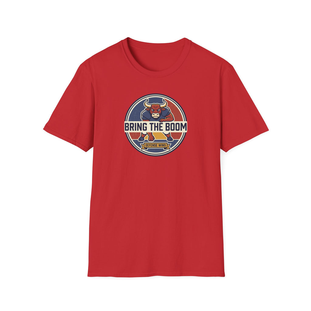 Bull Mascot T-Shirt | Vintage Sports Team Spirit Graphic Tee