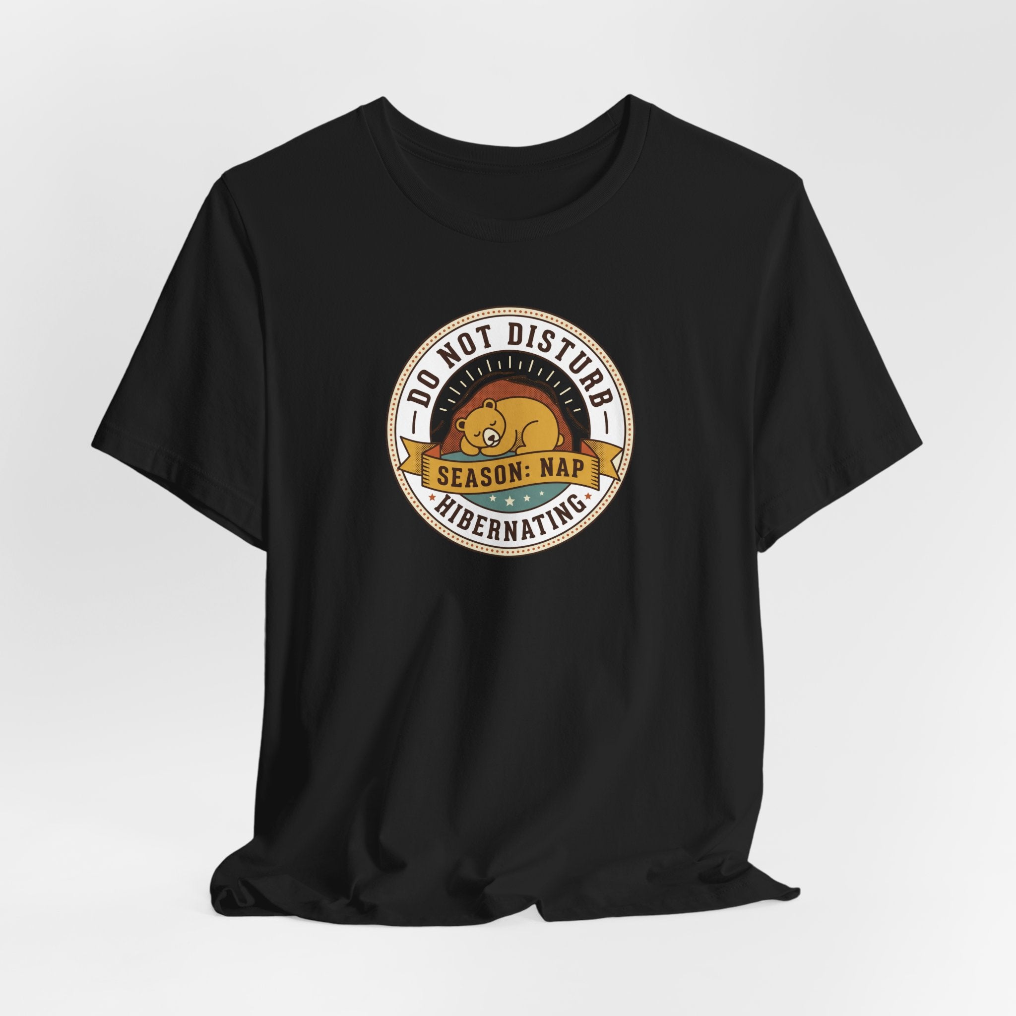 Do Not Disturb Hibernating Bear T-Shirt | Nap Season Tee