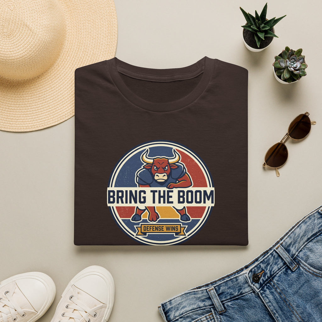 Bull Mascot T-Shirt | Vintage Sports Team Spirit Graphic Tee