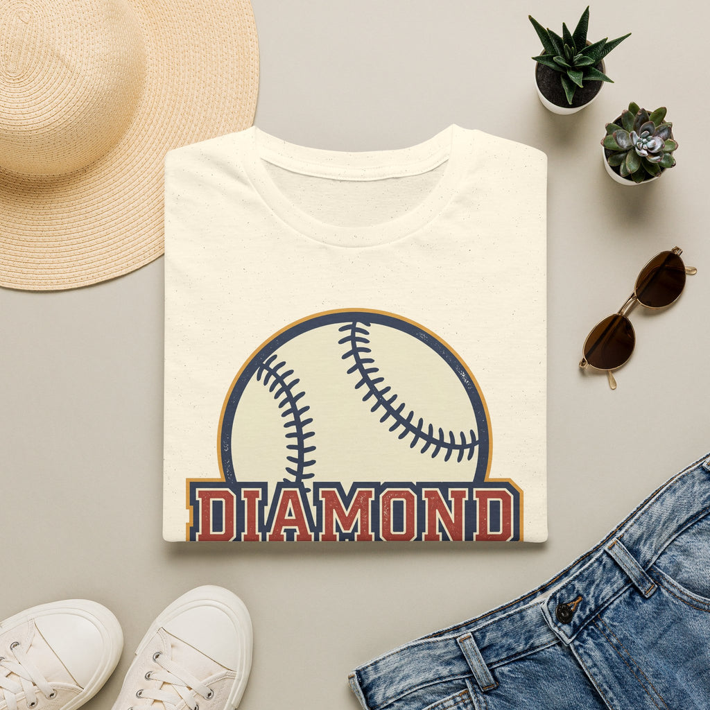 Vintage Baseball T-Shirt | Retro Softball Diamond Graphic Tee