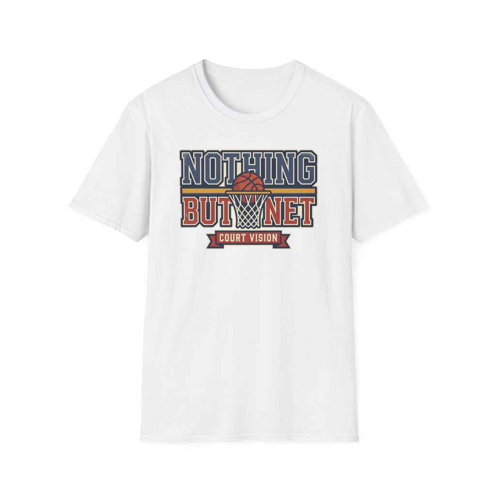 Basketball T-Shirt | Retro Hoops Court Vision Graphic Tee