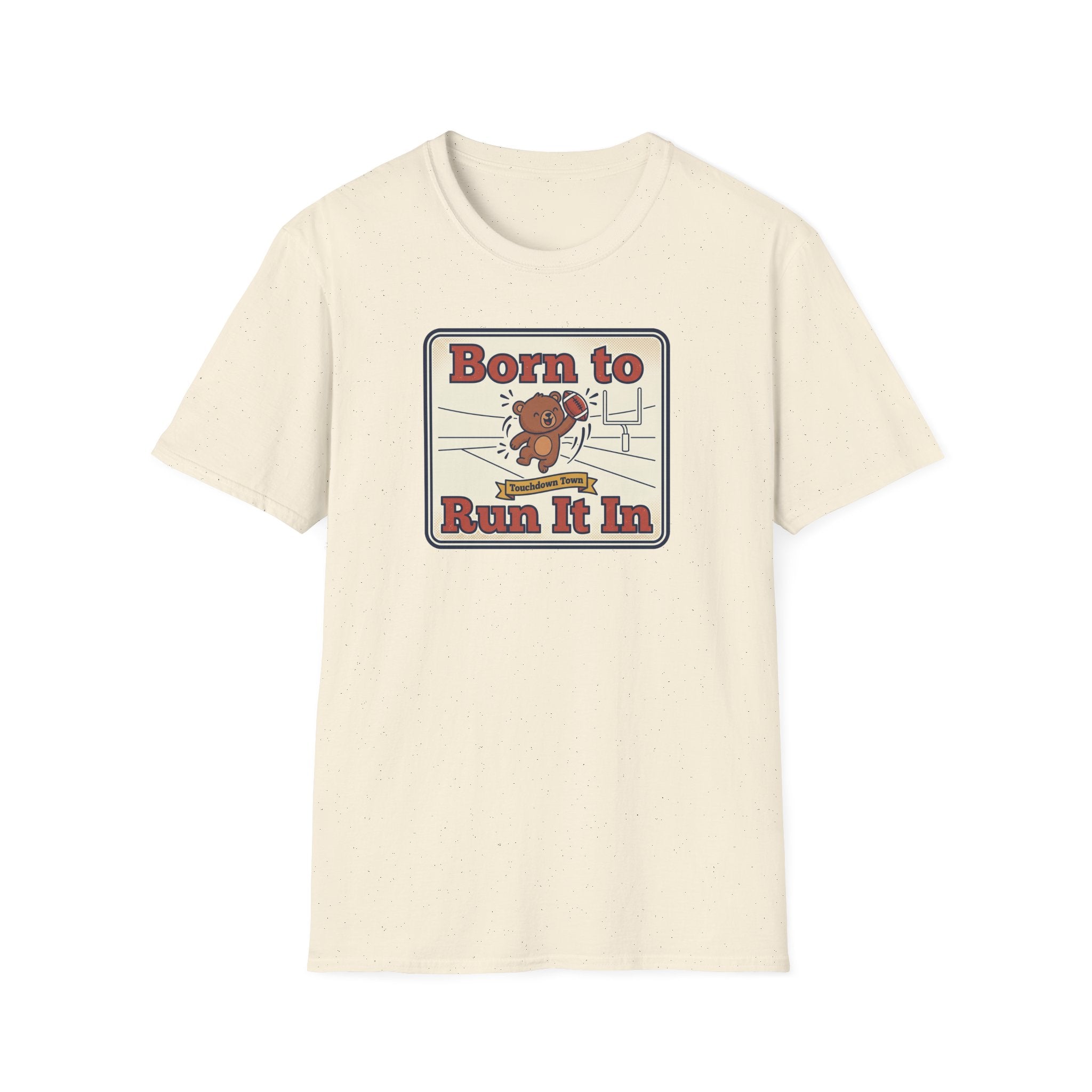 Funny Sports Bear T-Shirt | Cute Game Day Humor Graphic Tee