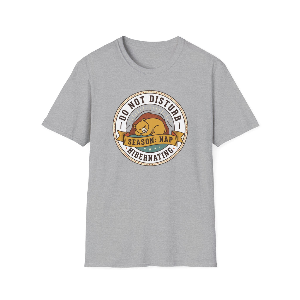 Do Not Disturb Season: Nap T-Shirt | Hibernating Bear Design
