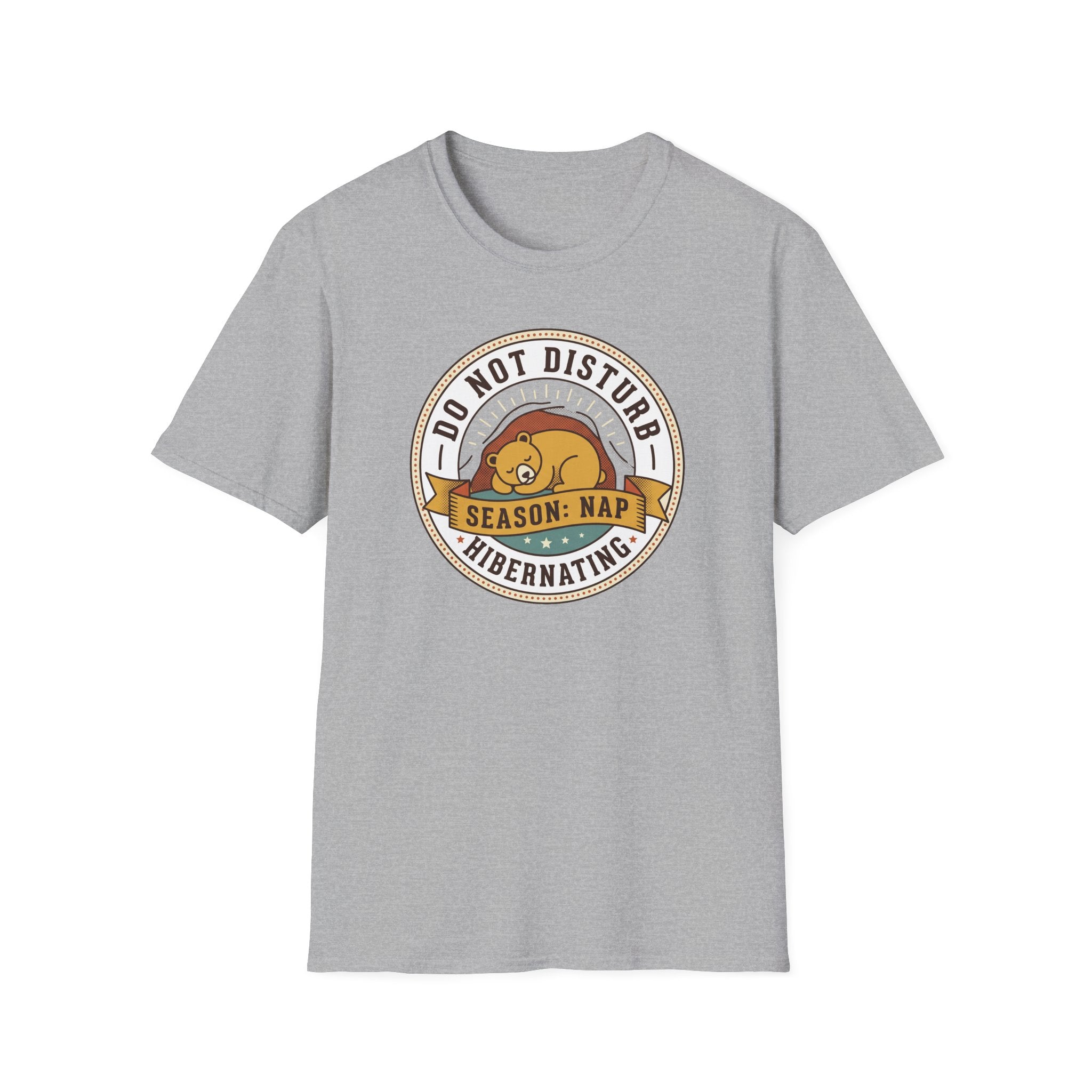 Do Not Disturb Season: Nap T-Shirt | Hibernating Bear Design