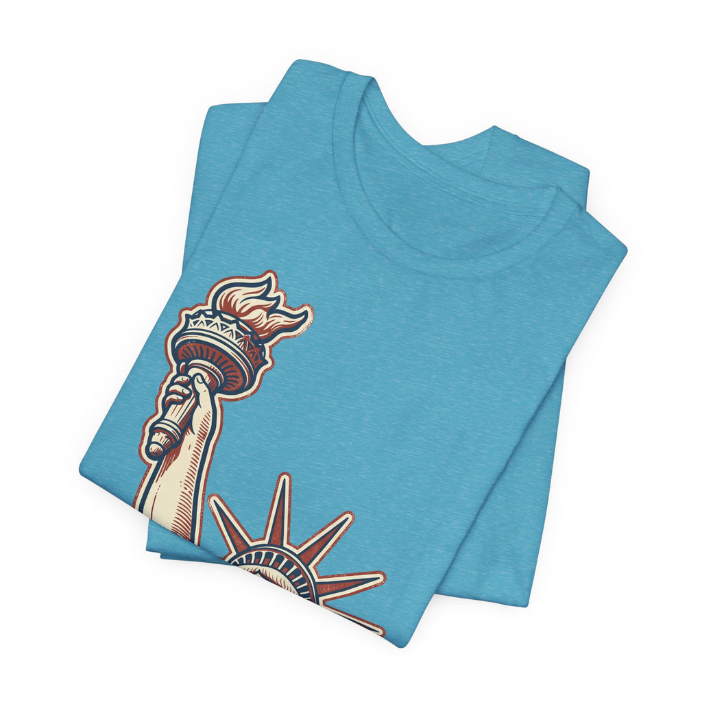 Liberty Statue Graphic Tee | Statue of Liberty Illustration, EST. 1886