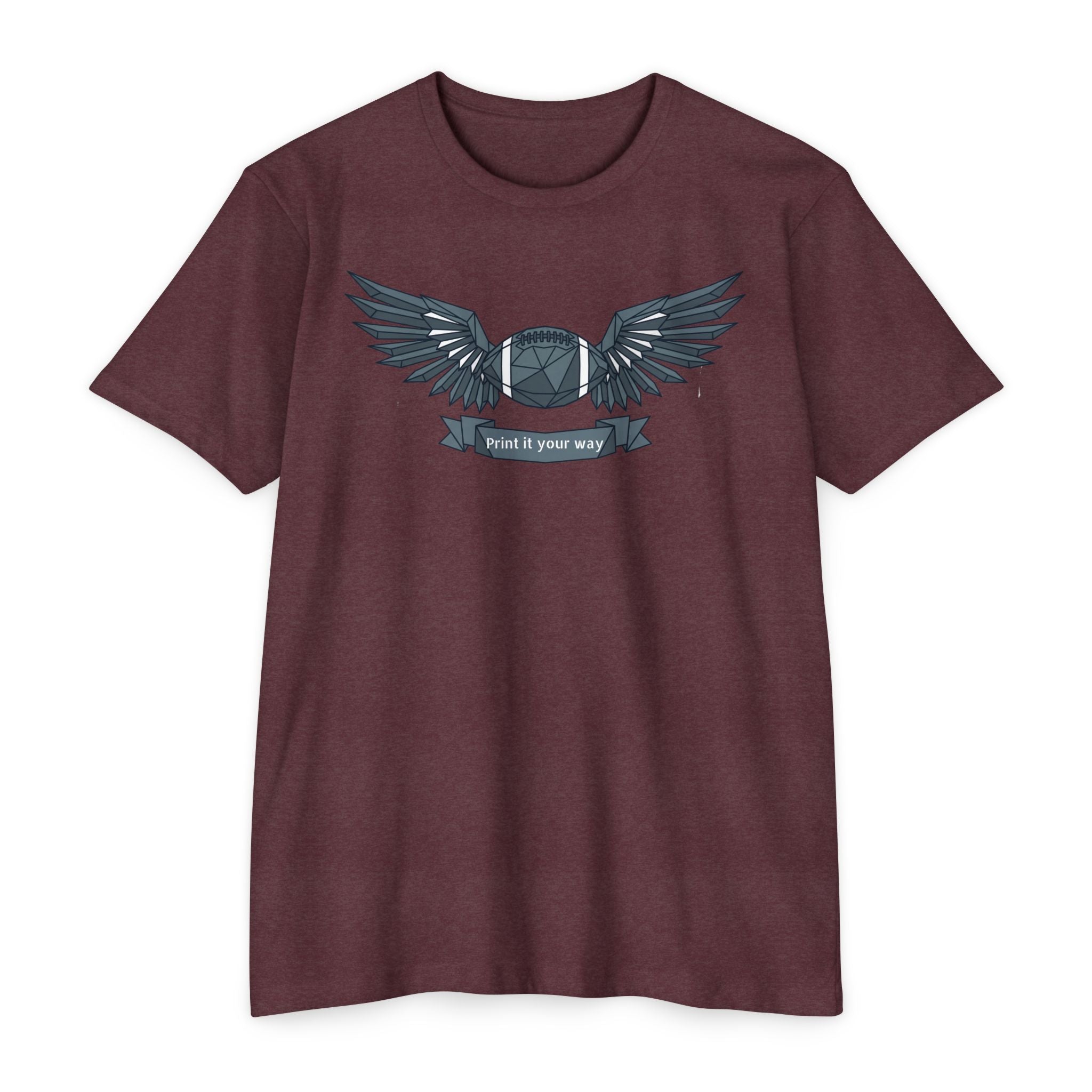 Custom Camera T-Shirt Personalized Winged Camera Emblem Tee Add Your Name or Motto Photographer Gift