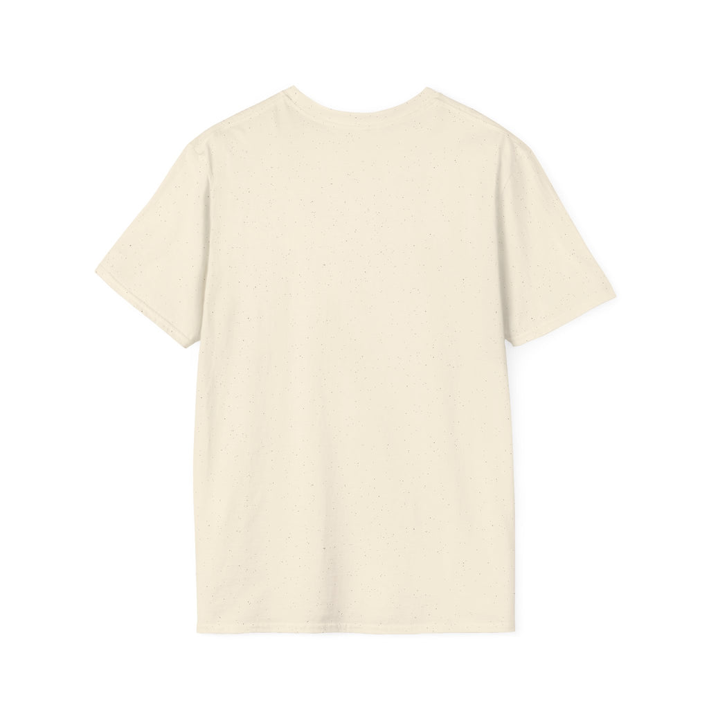 Kids chaos repeat T-shirt, natural speckled crew neck short-sleeve tee