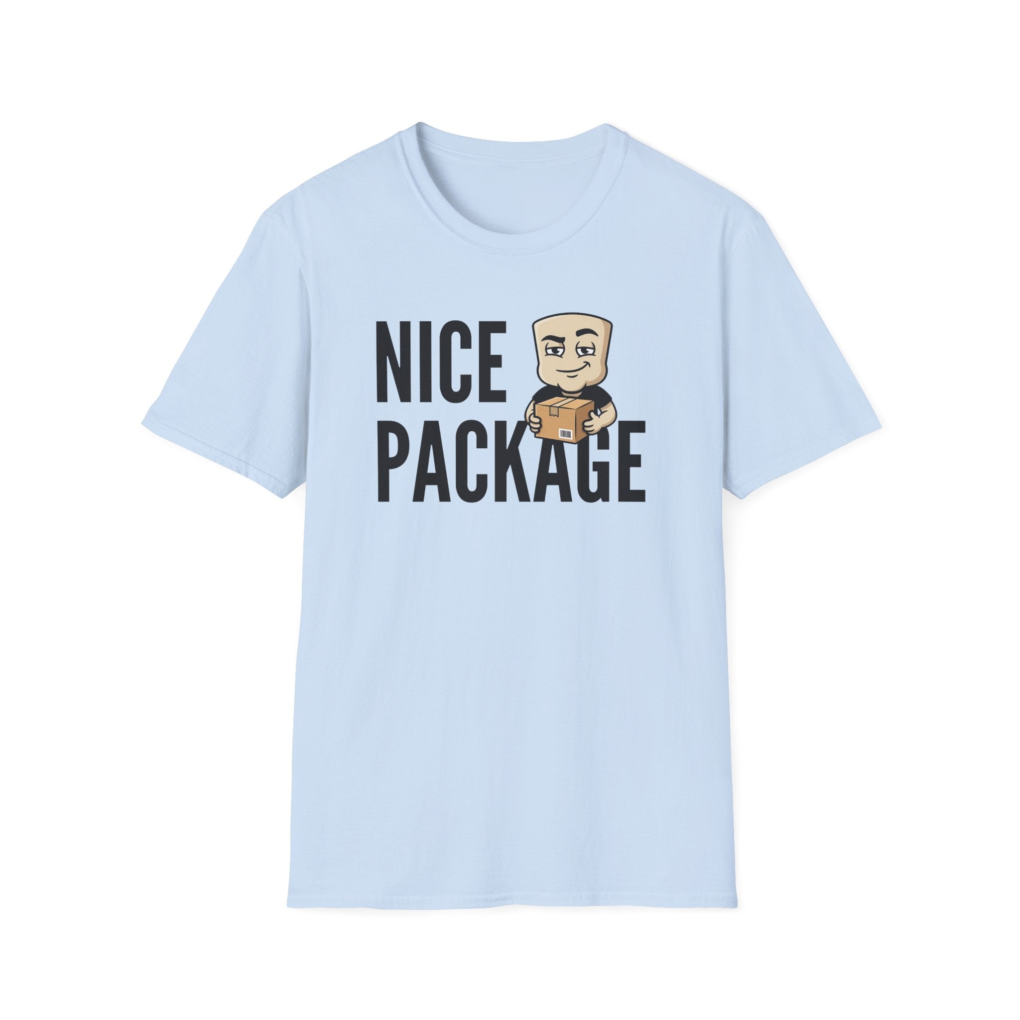 Nice Package T-Shirt, Funny Delivery Driver Tee, Mailman Postal Worker Gift Shirt, Sarcastic Adult Humor Tee Men & Women