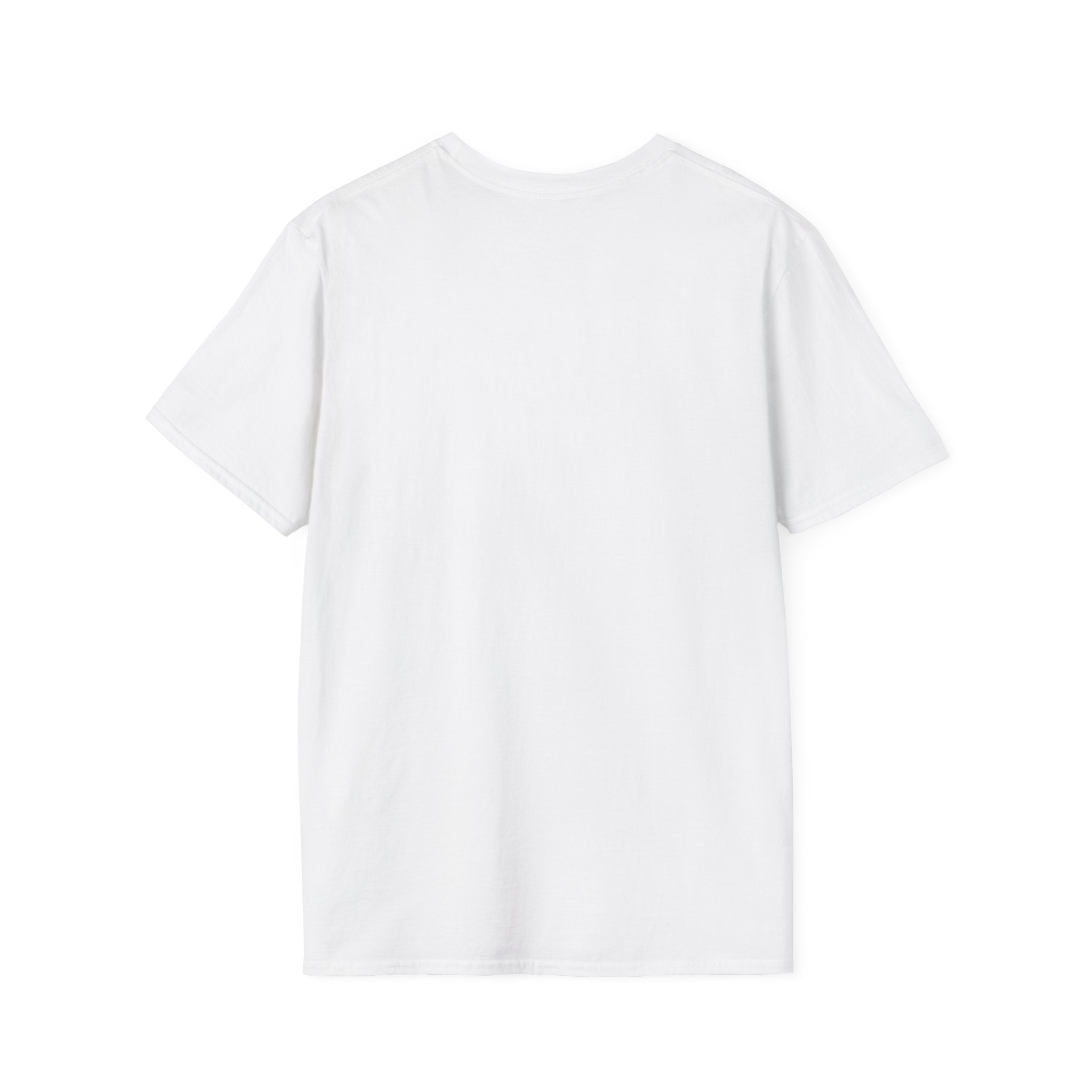 Ace Target T-shirt, white plain back view